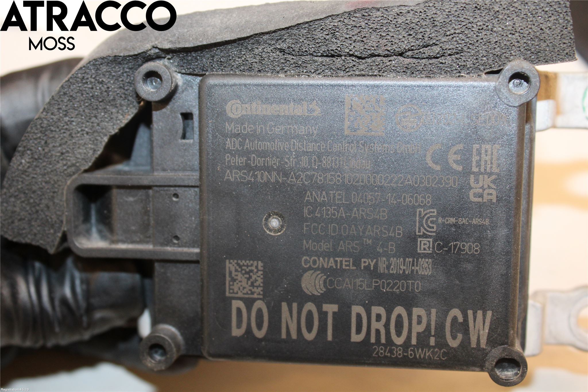 Nissan LEAF 18- Sensor Kollisjonsbeskyttelse