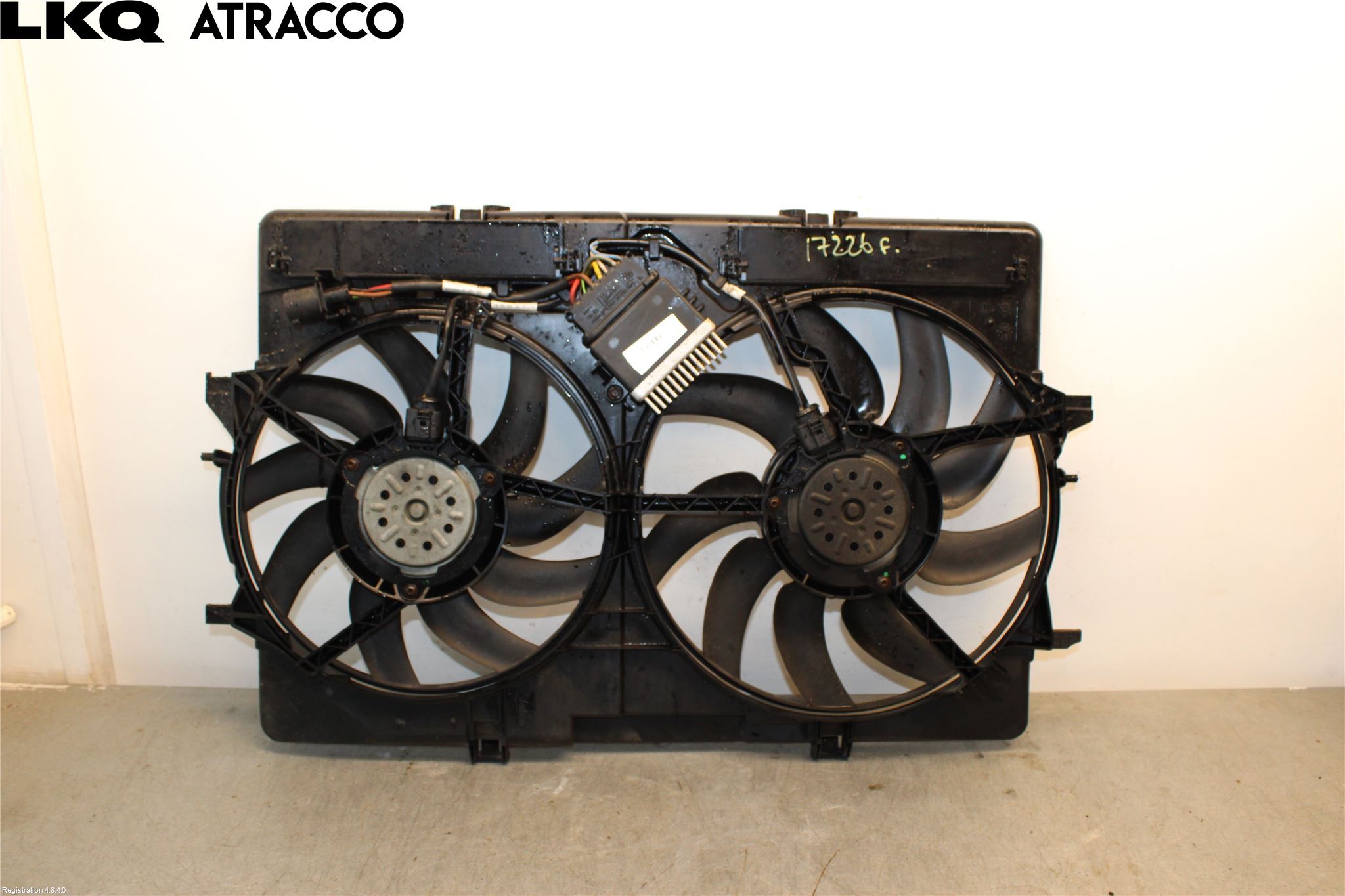 Audi A4 12-15 Kjølevifte Elektrisk