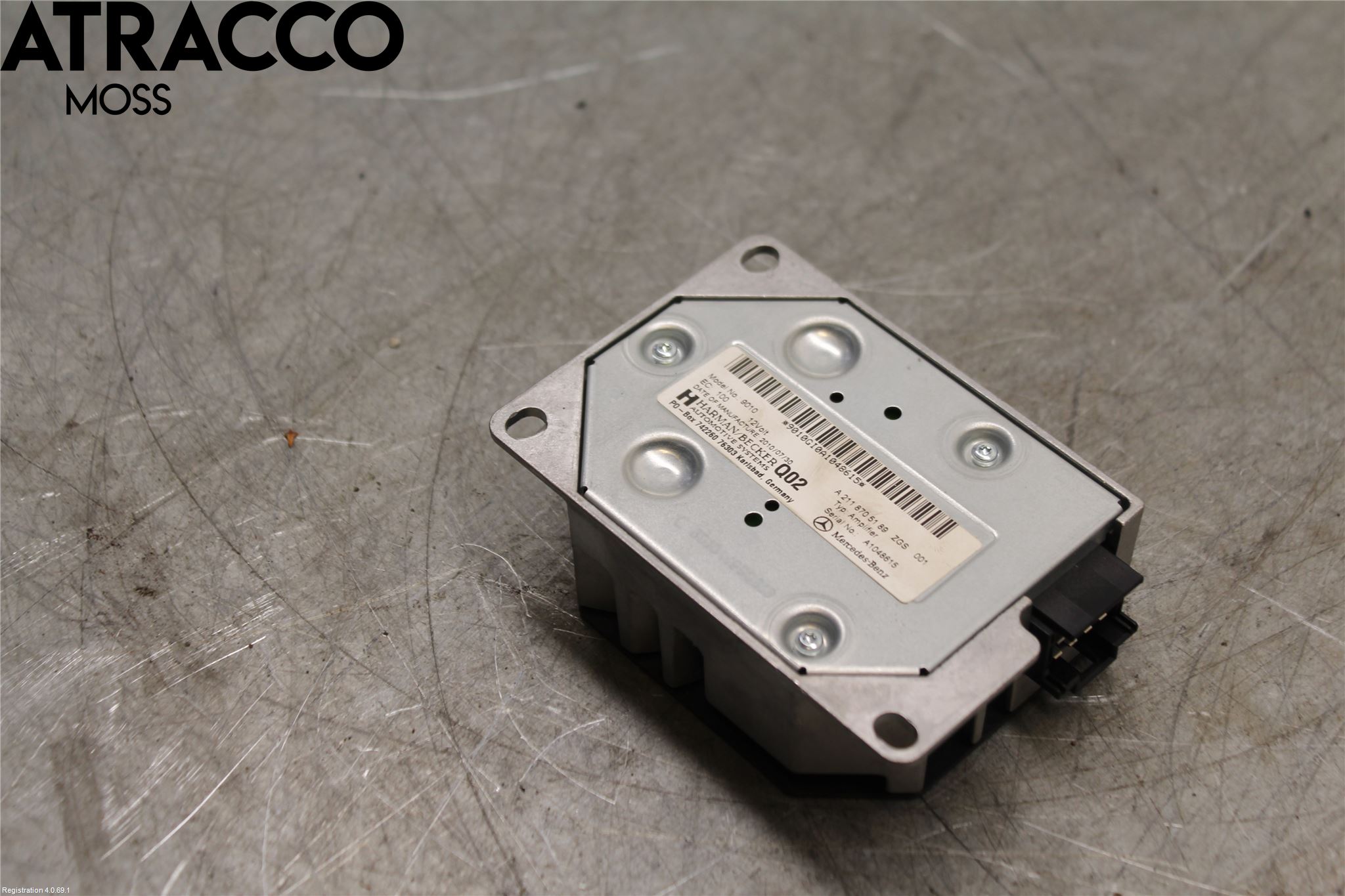 Mercedes-Benz MB E-KLASS (W212) 09-16 Stereo Forsterker