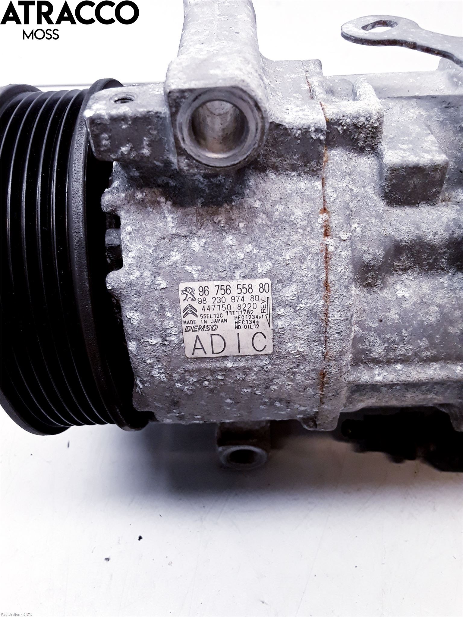 Peugeot 3008 17-24 Varme Ac Kompressor