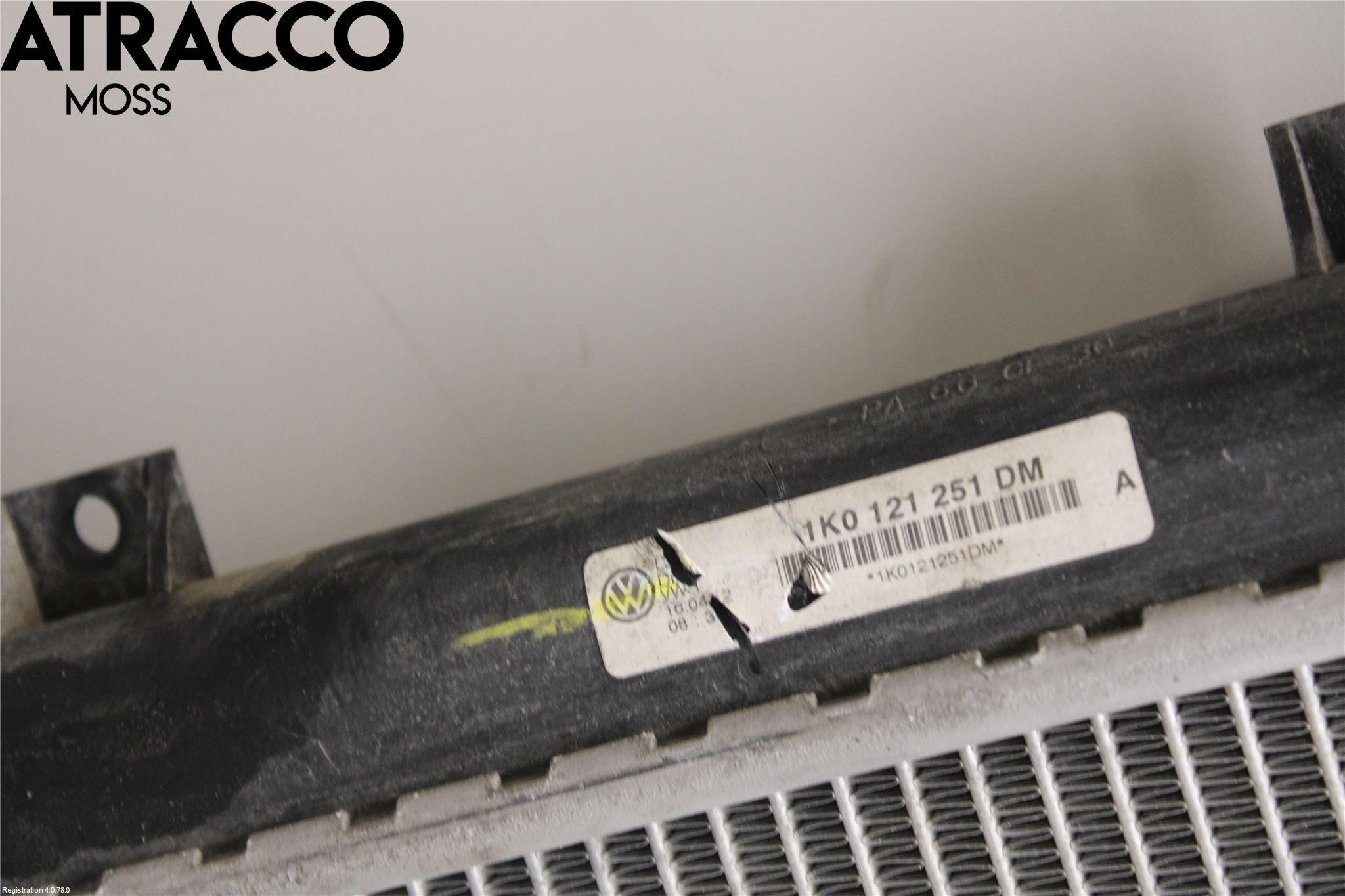 Volkswagen VW GOLF VI 09-13 Radiator Manuell