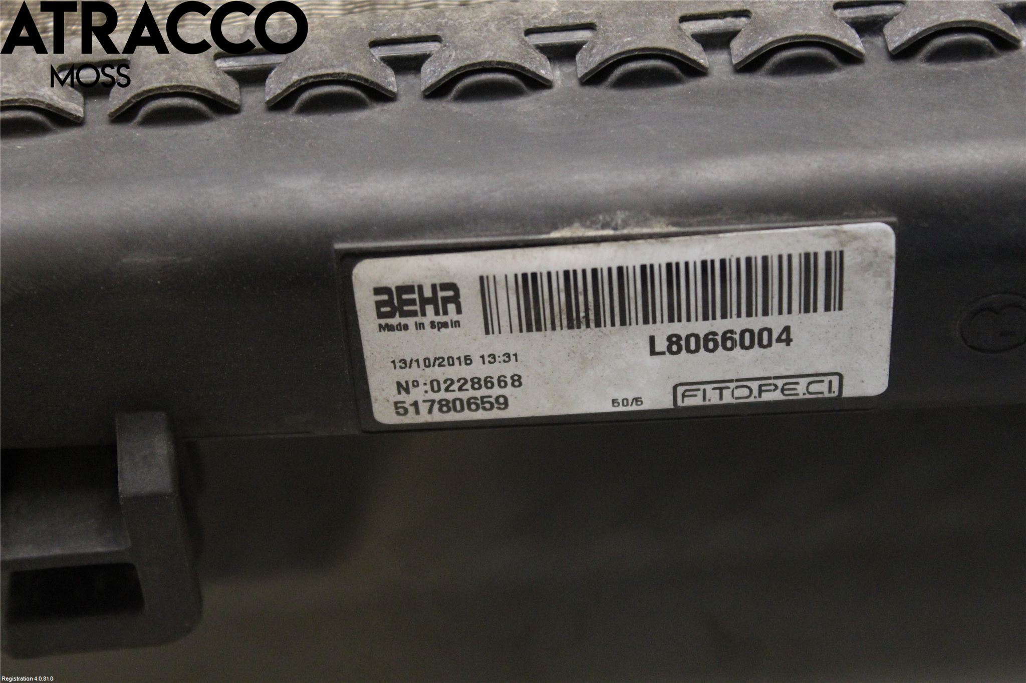 Peugeot BIPPER Radiator Automat