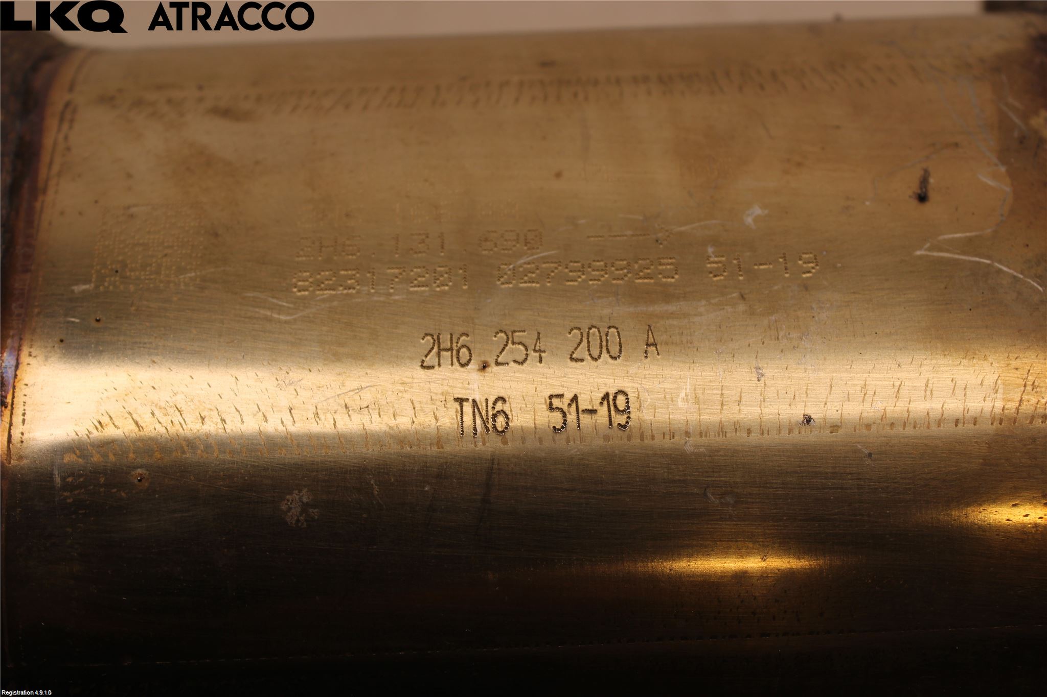 Volkswagen VW AMAROK 2H 10-22 Katalysator