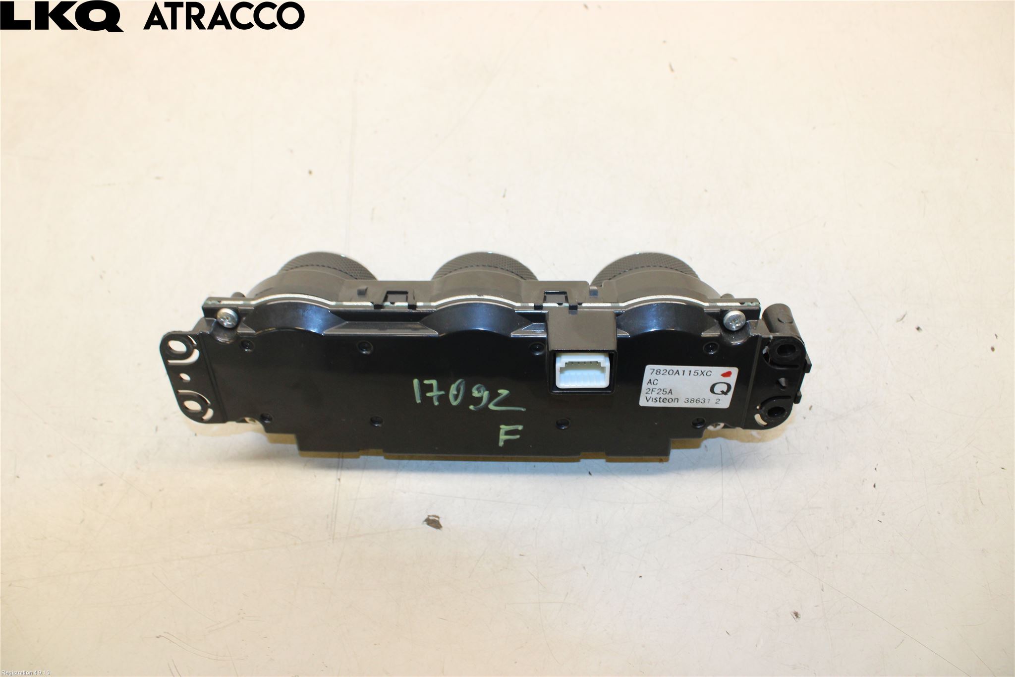 Peugeot 4008 Varme Ac Betjening-Display