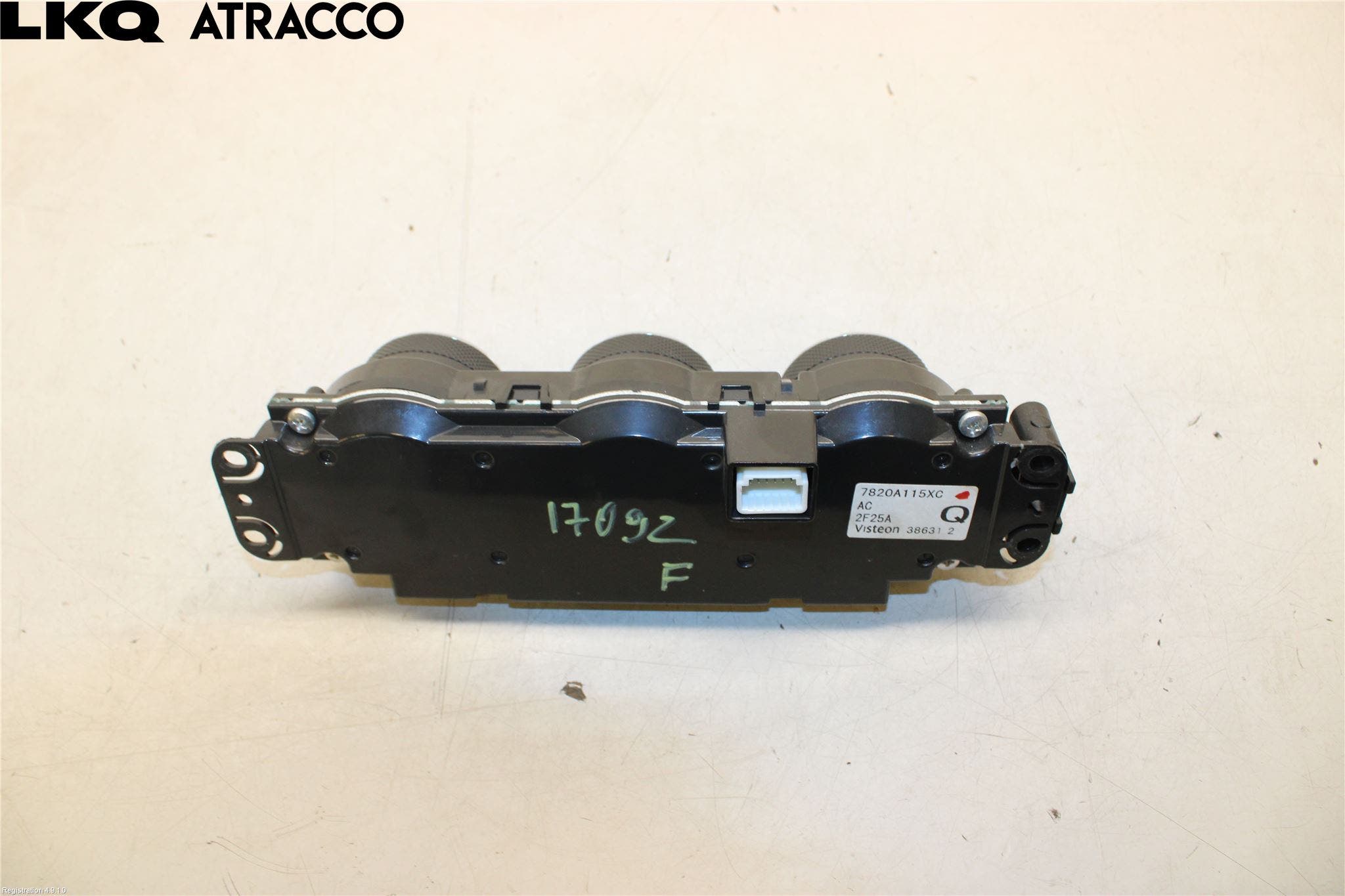 Peugeot 4008 Varme Ac Betjening-Display