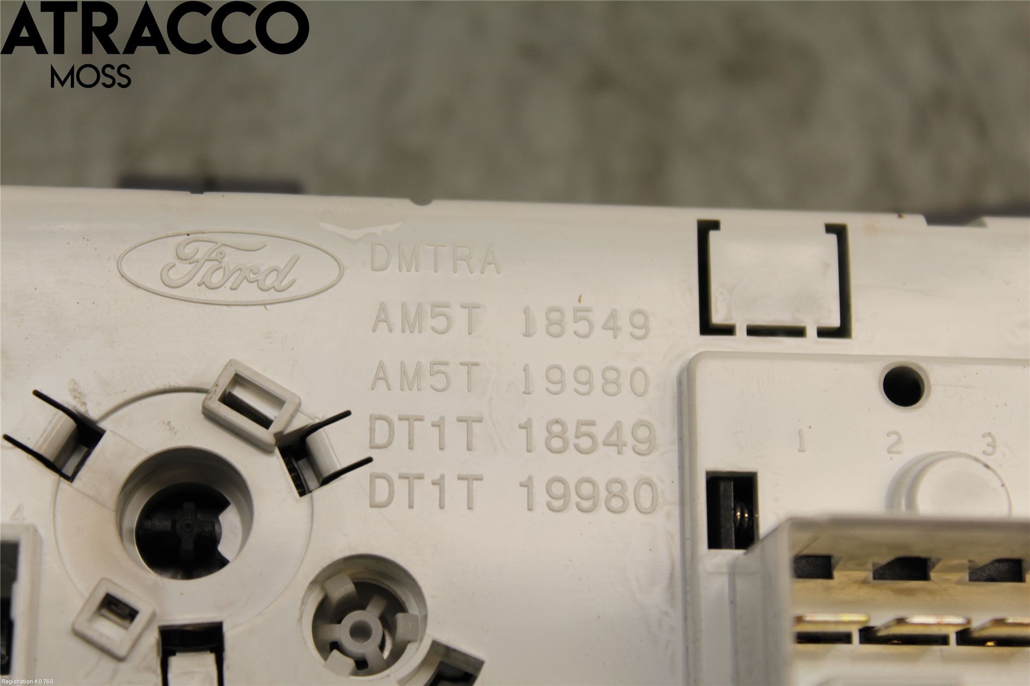 Ford TRANSIT/TOURNEO CONNECT 13-22 Varme Ac Betjening-Display