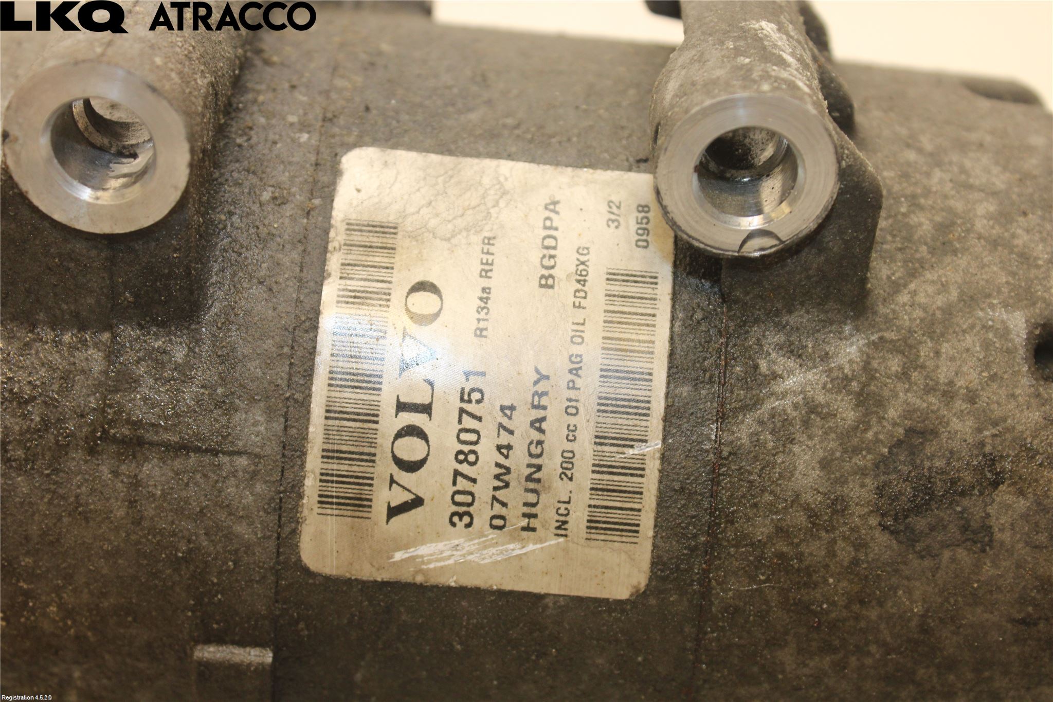 Volvo V70 08-13 Varme Ac Kompressor