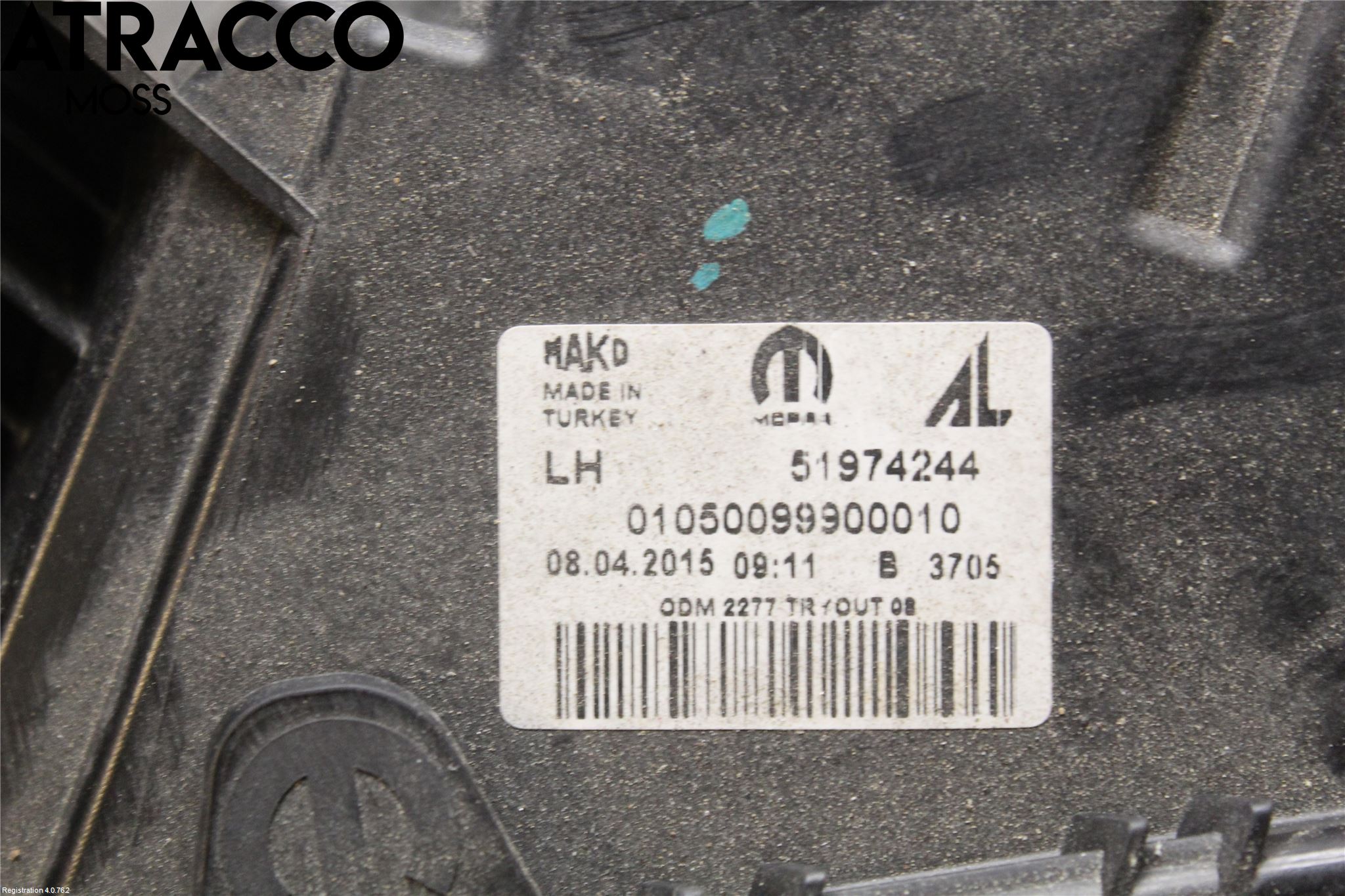 Fiat DOBLO CARGO Frontlykt Venstre