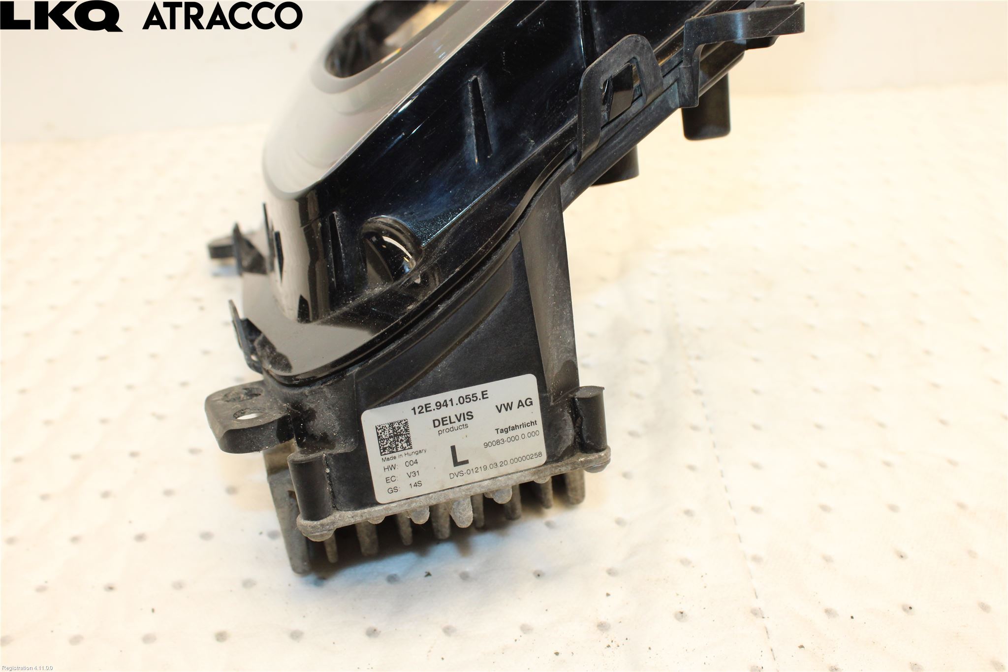 Volkswagen VW UP! / E-UP! Frontlykt-Kurve-Tåkelys