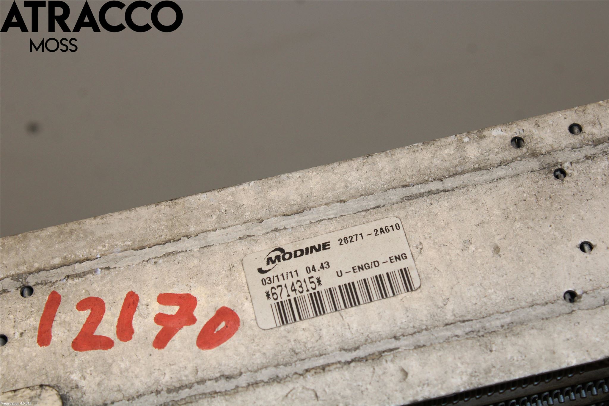 Kia CEED 06-12 Intercooler Radiator