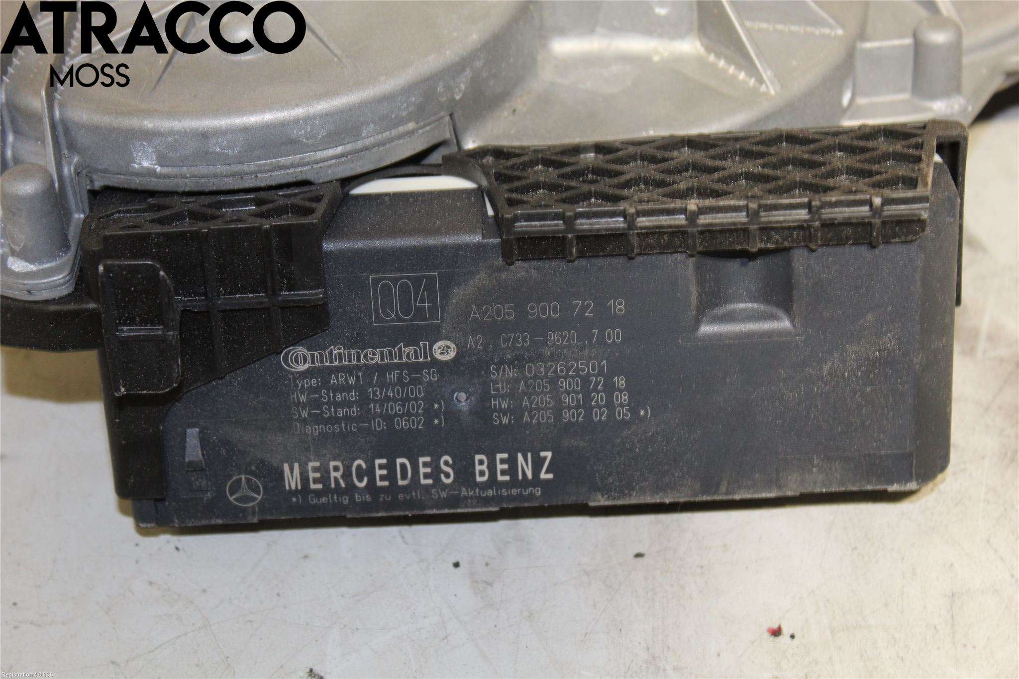 Mercedes-Benz MB C-KLASS (W205) 14-21 Baklukeåpner Automatisk