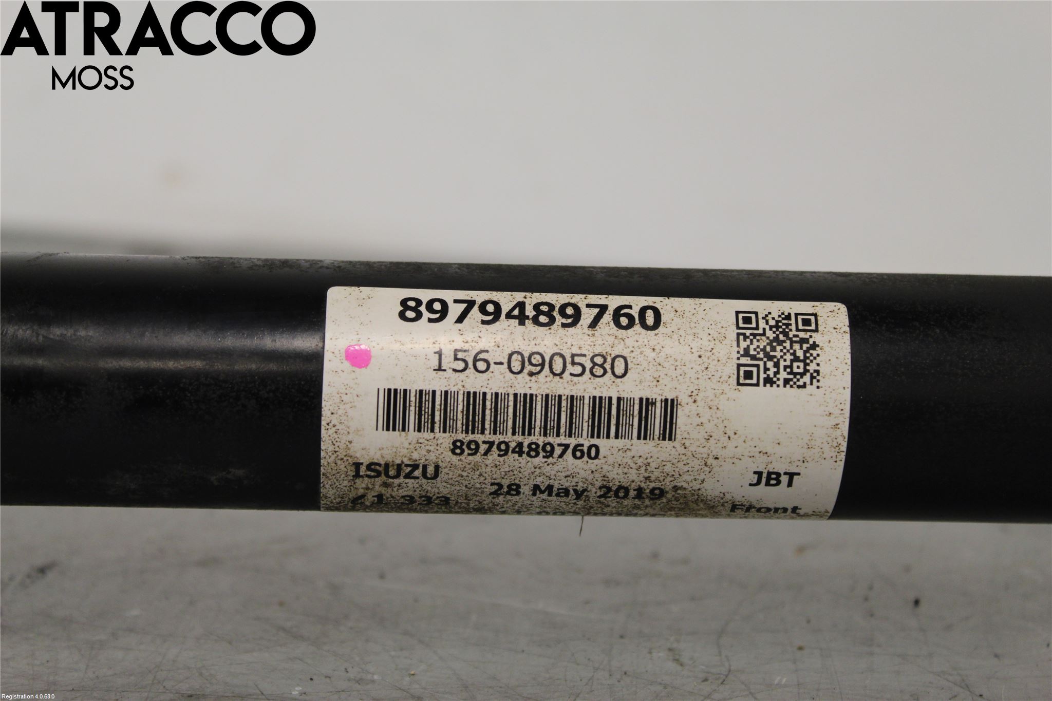 Isuzu D-MAX Mellomaksel Fremre 4Wd