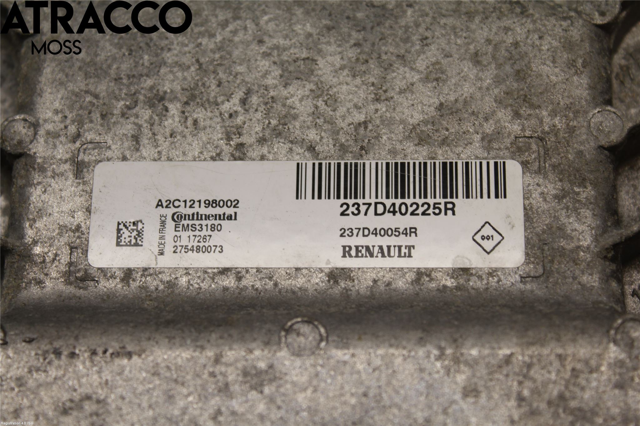 Renault ZOE/E-TECH 13- Styreenhet Innsprøytning