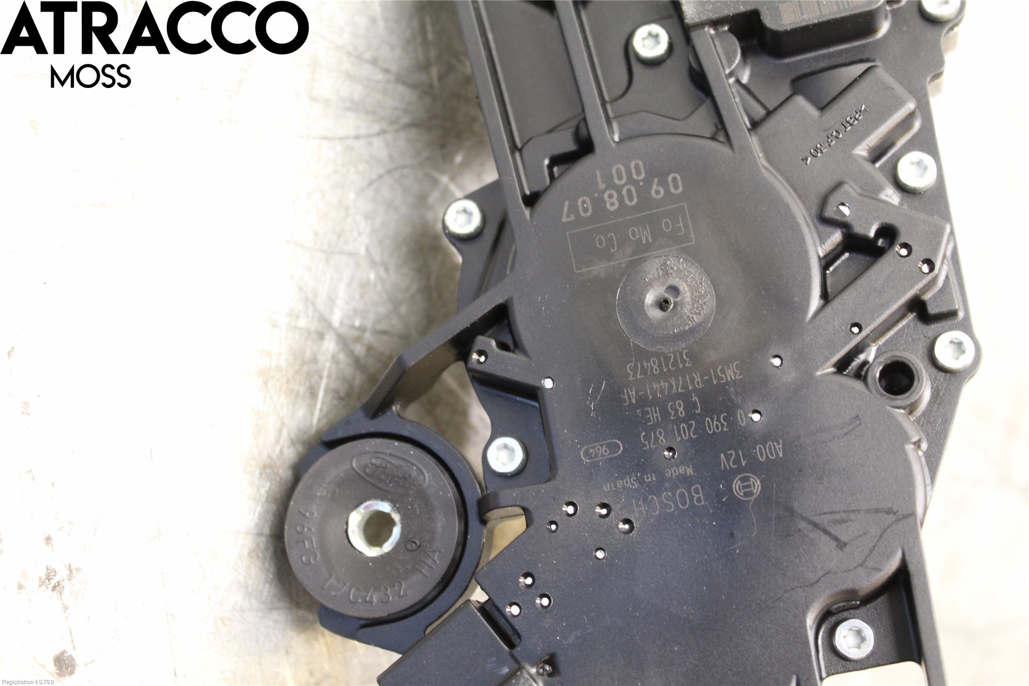 Volvo V50 08-12 Viskermotor Bakluke