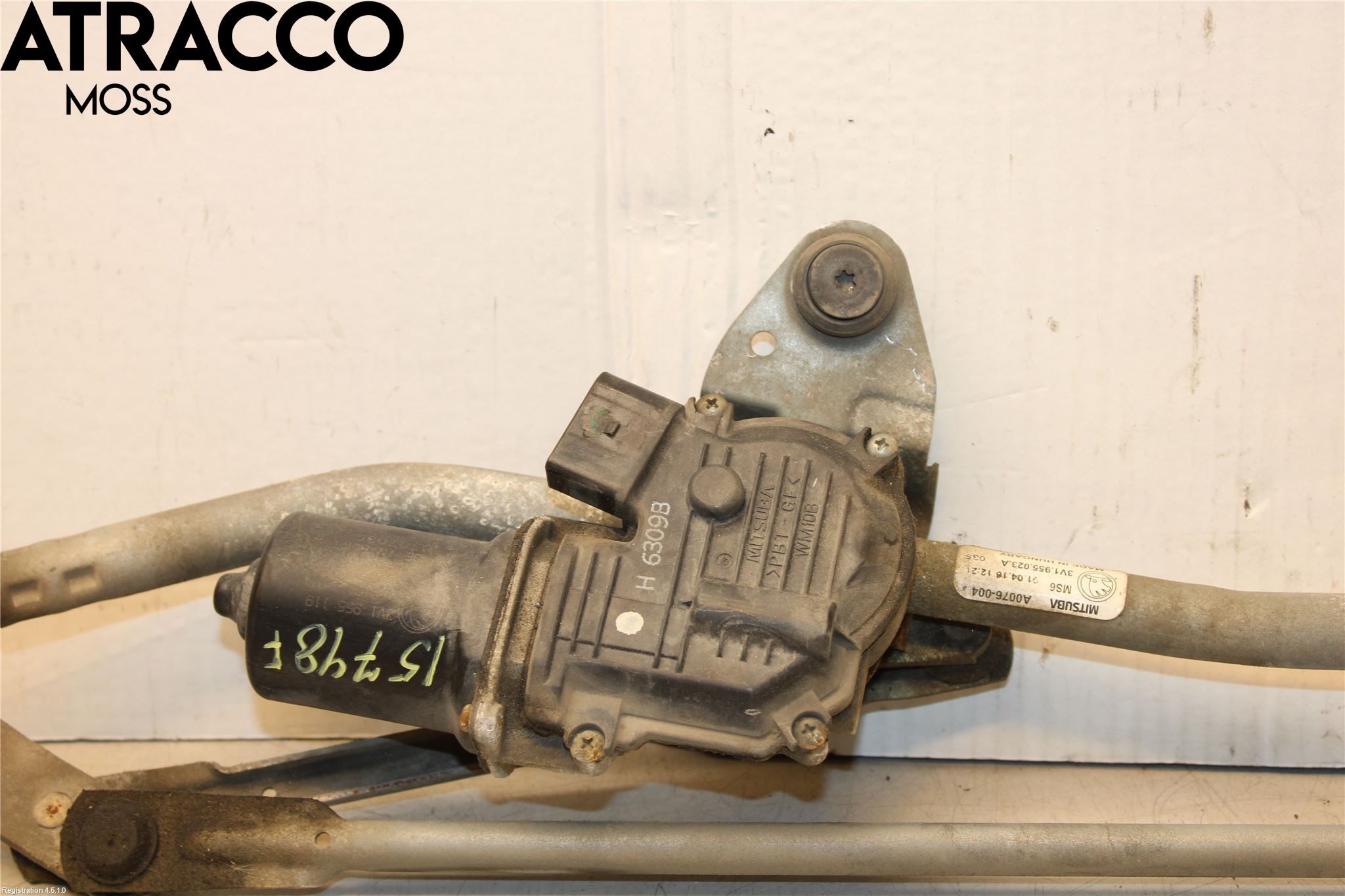 Skoda SUPERB 16-24 Viskermotor Frontrute