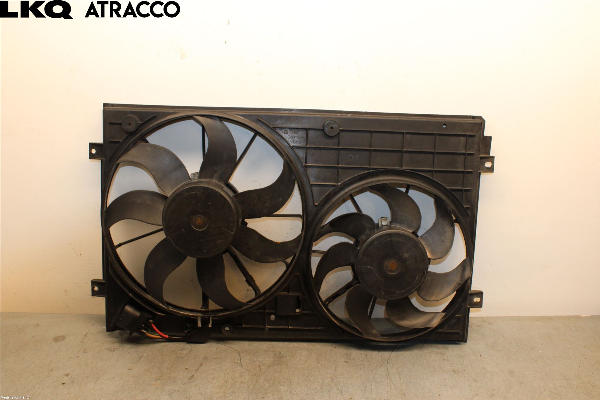 Skoda OCTAVIA (1Z) 05-13 Kjølevifte Elektrisk