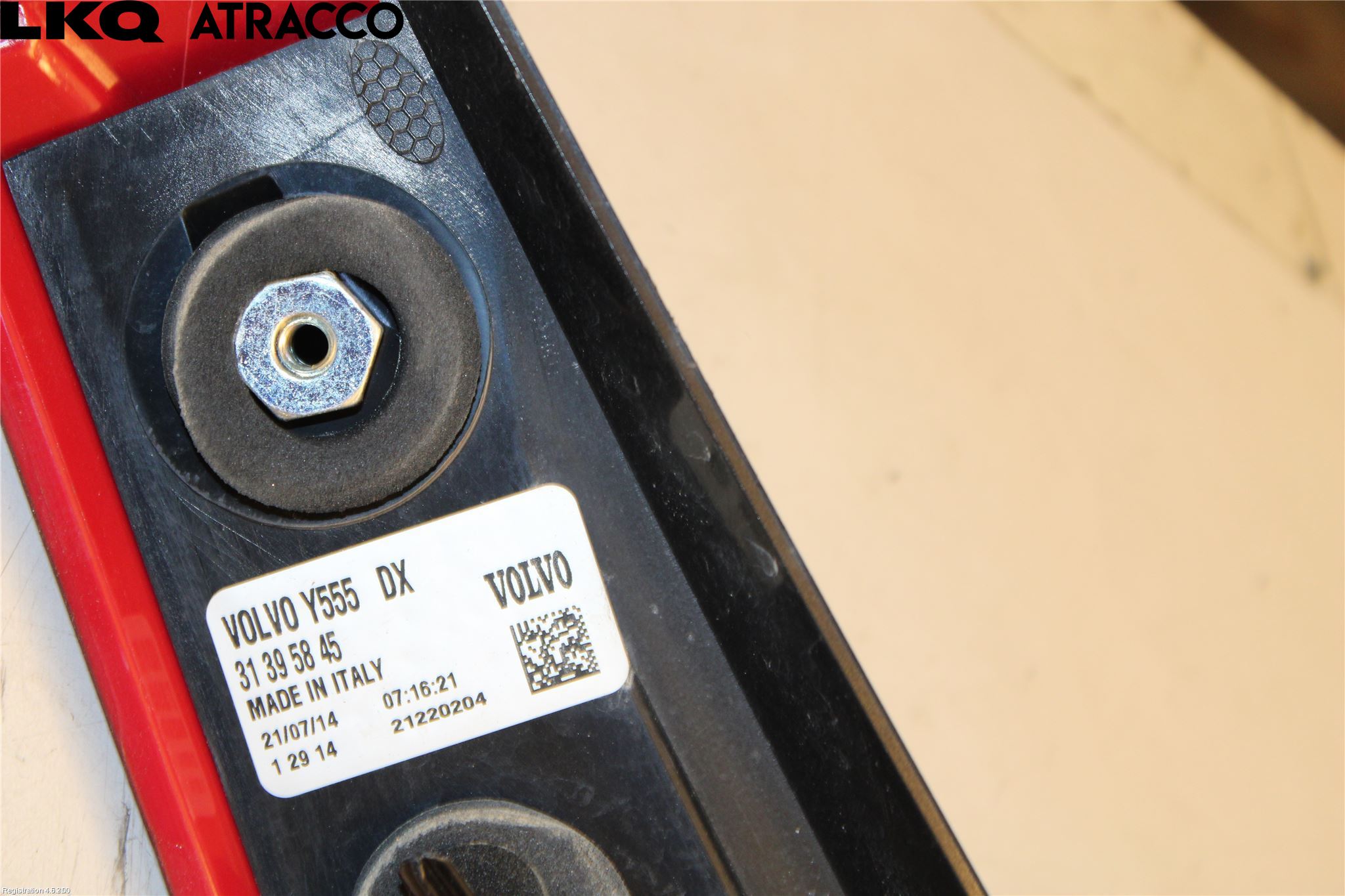 Volvo V40 12-19 Baklykt Høyre