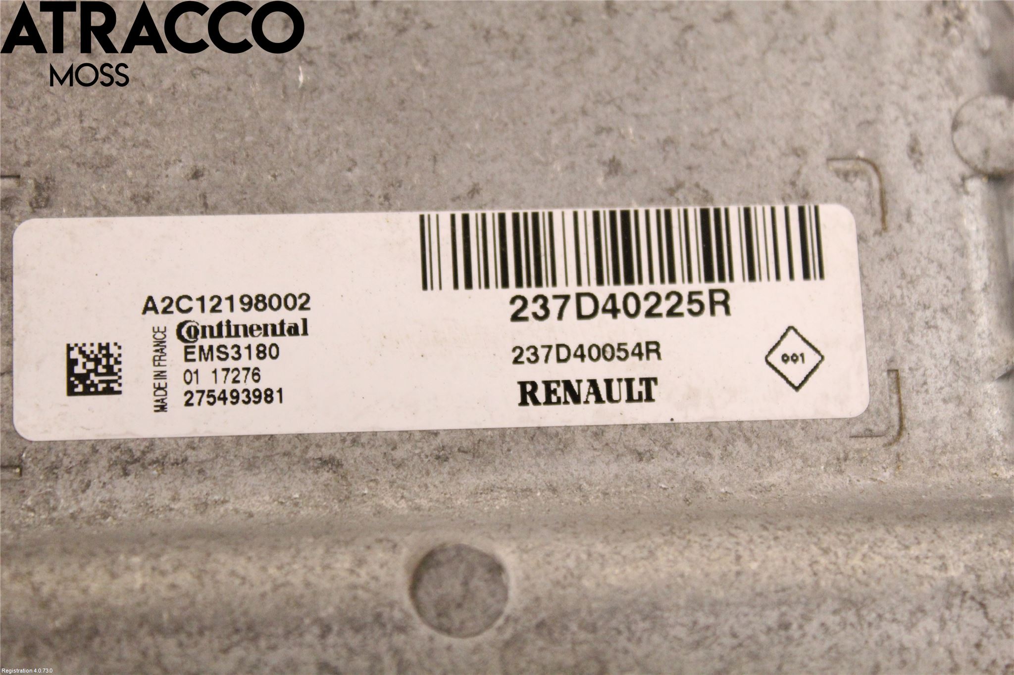 Renault ZOE/E-TECH 13- Styreenhet Innsprøytning