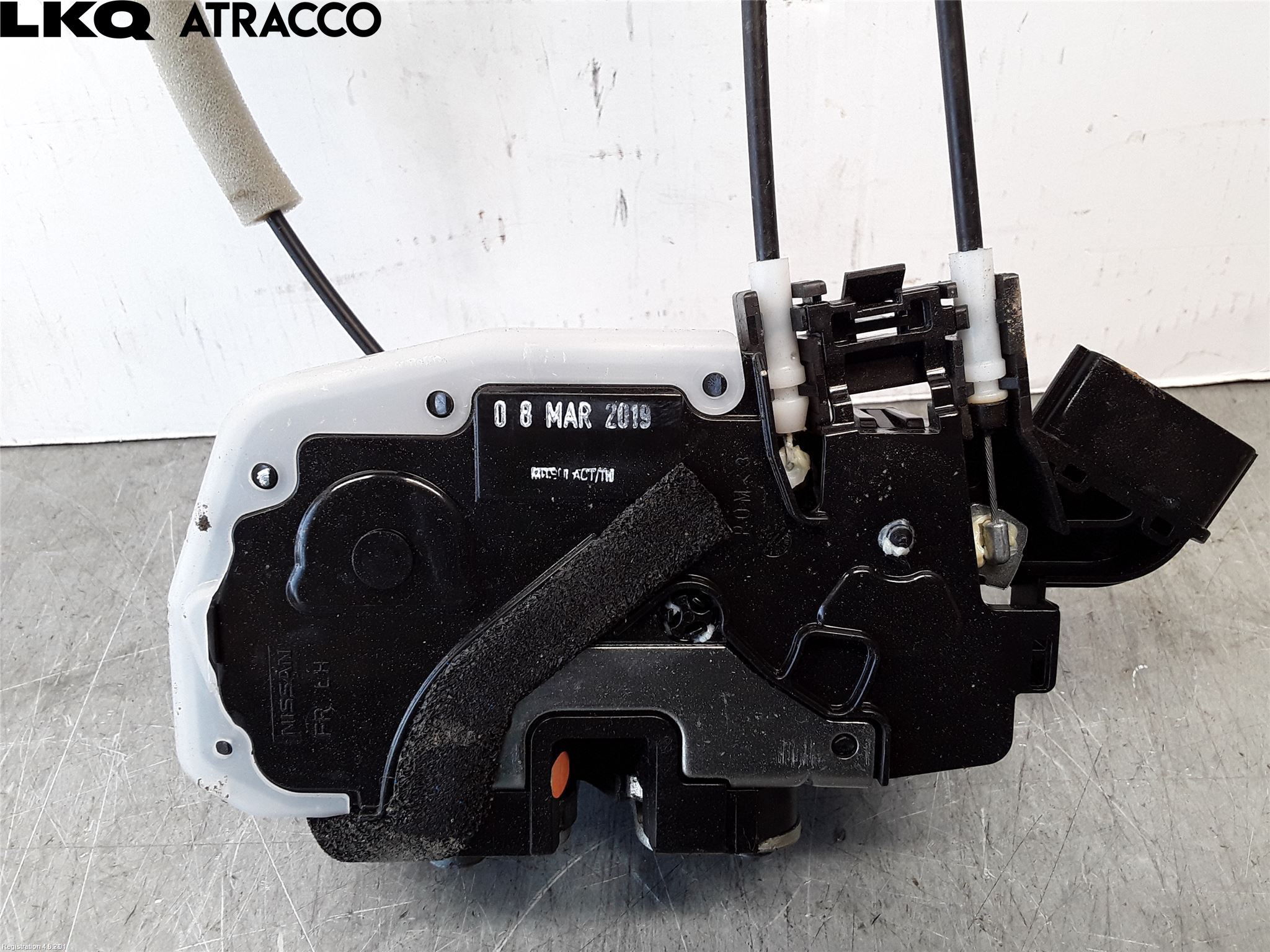 Nissan LEAF 18- Dørlås - Låsekasse