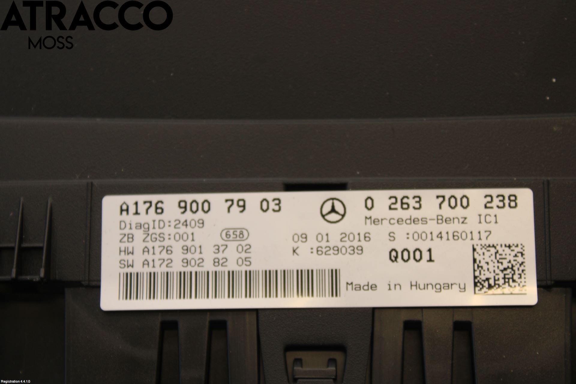 Mercedes-Benz MB A-KLASS (W176) 13-18 Instr Kombinert