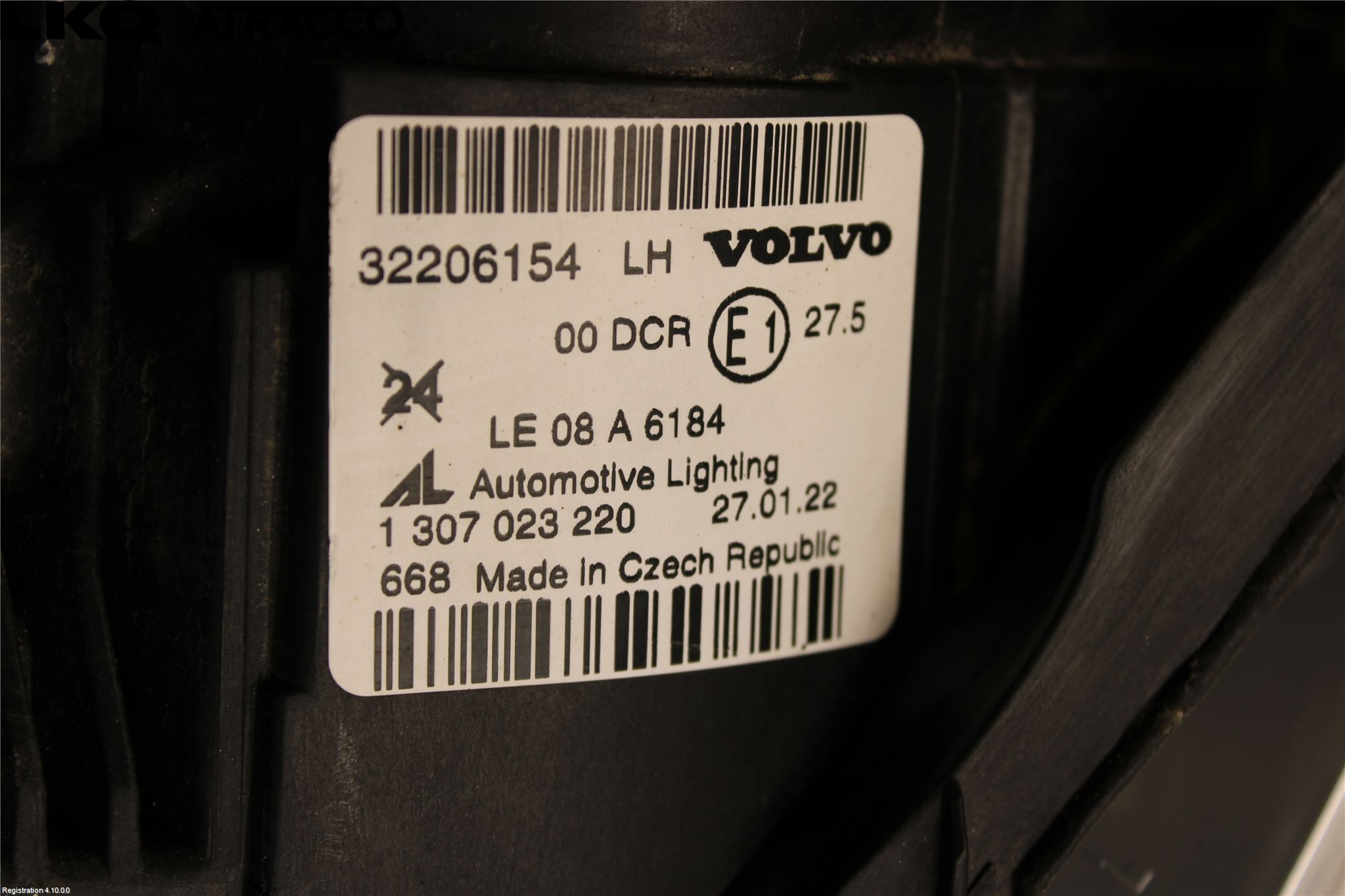 Volvo C30 10-13 Frontlykt Venstre