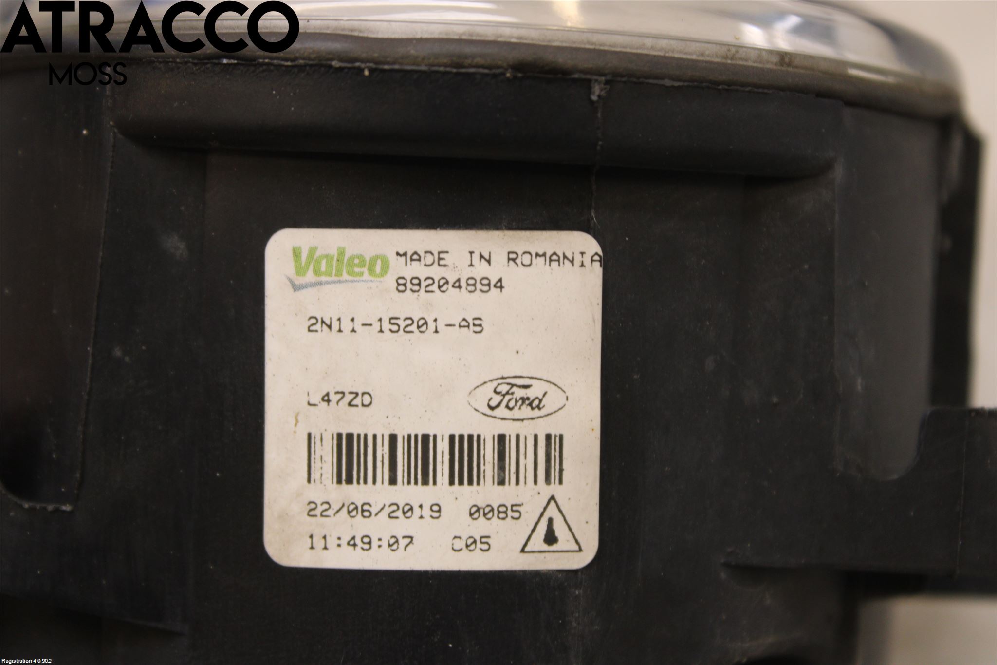 Ford TRANSIT/TOURNEO CONNECT 13-22 Frontlykt-Kurve-Tåkelys