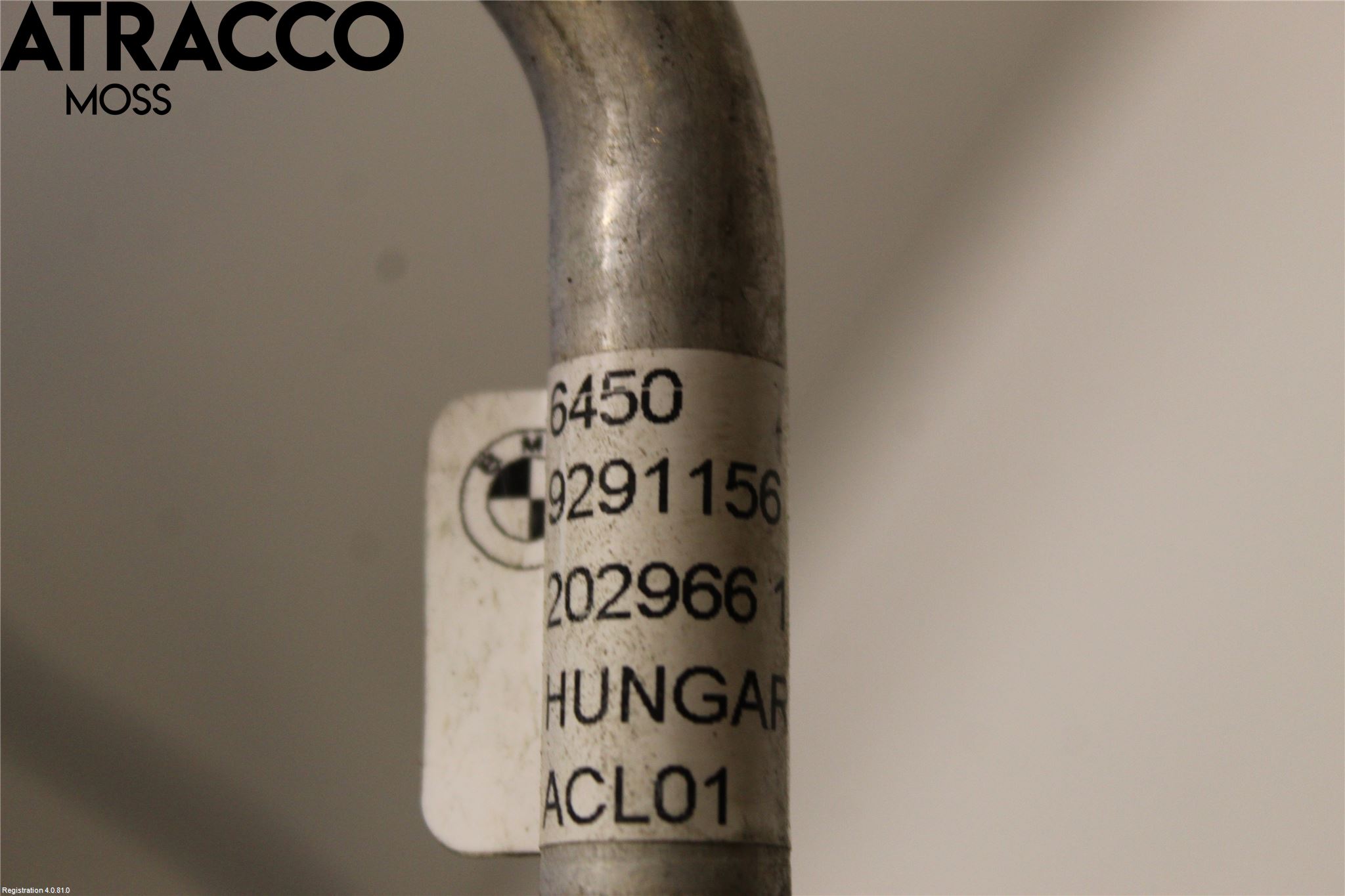 BMW i3 I01 13-22 Varme Ac Slange - Rør