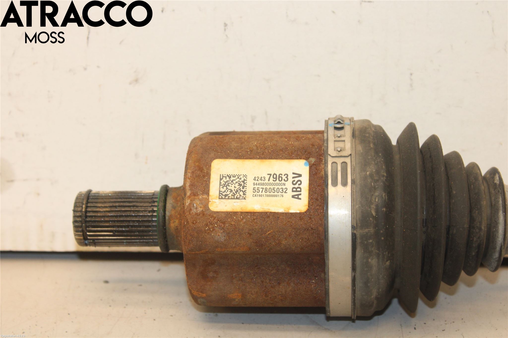 Opel AMPERA 17- Drivaksel Foran Kompl Høyre