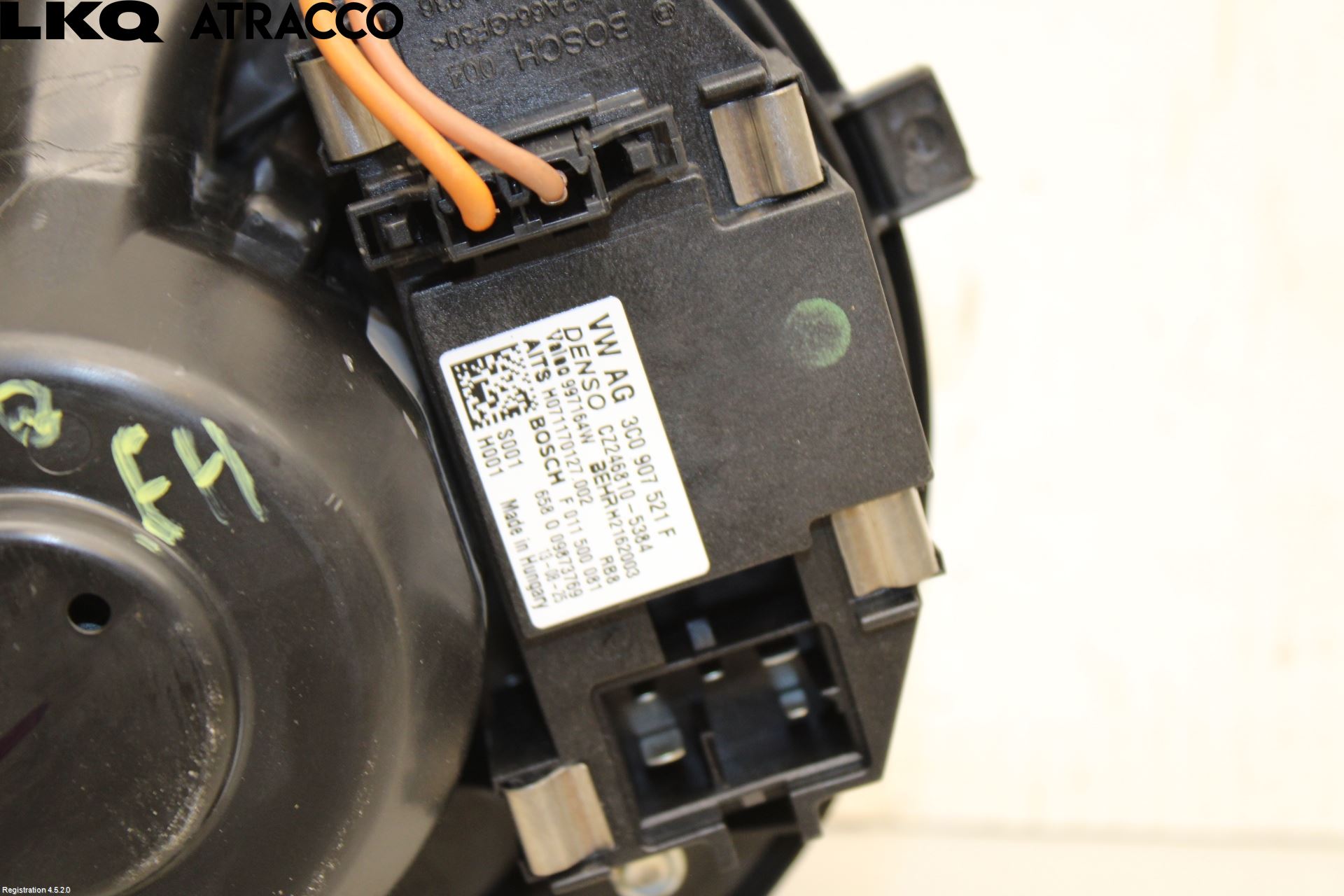 Volkswagen VW BEETLE 12- Varme Ac Varmeapparatvifte