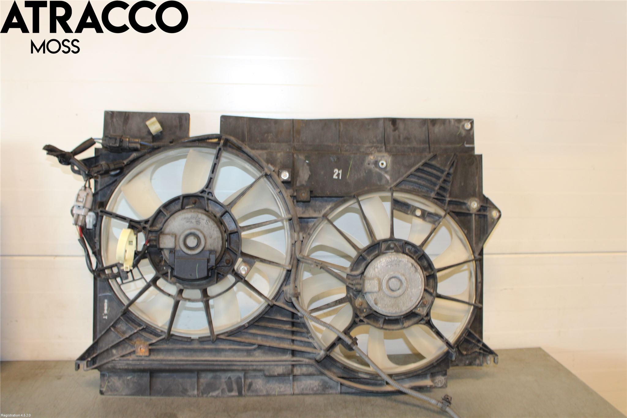 Toyota VERSO 09-18 Kjølevifte Elektrisk