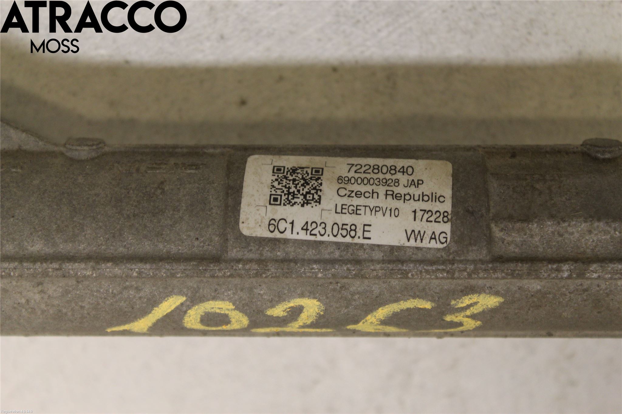 Skoda RAPID Servo Snekke - Tannstang