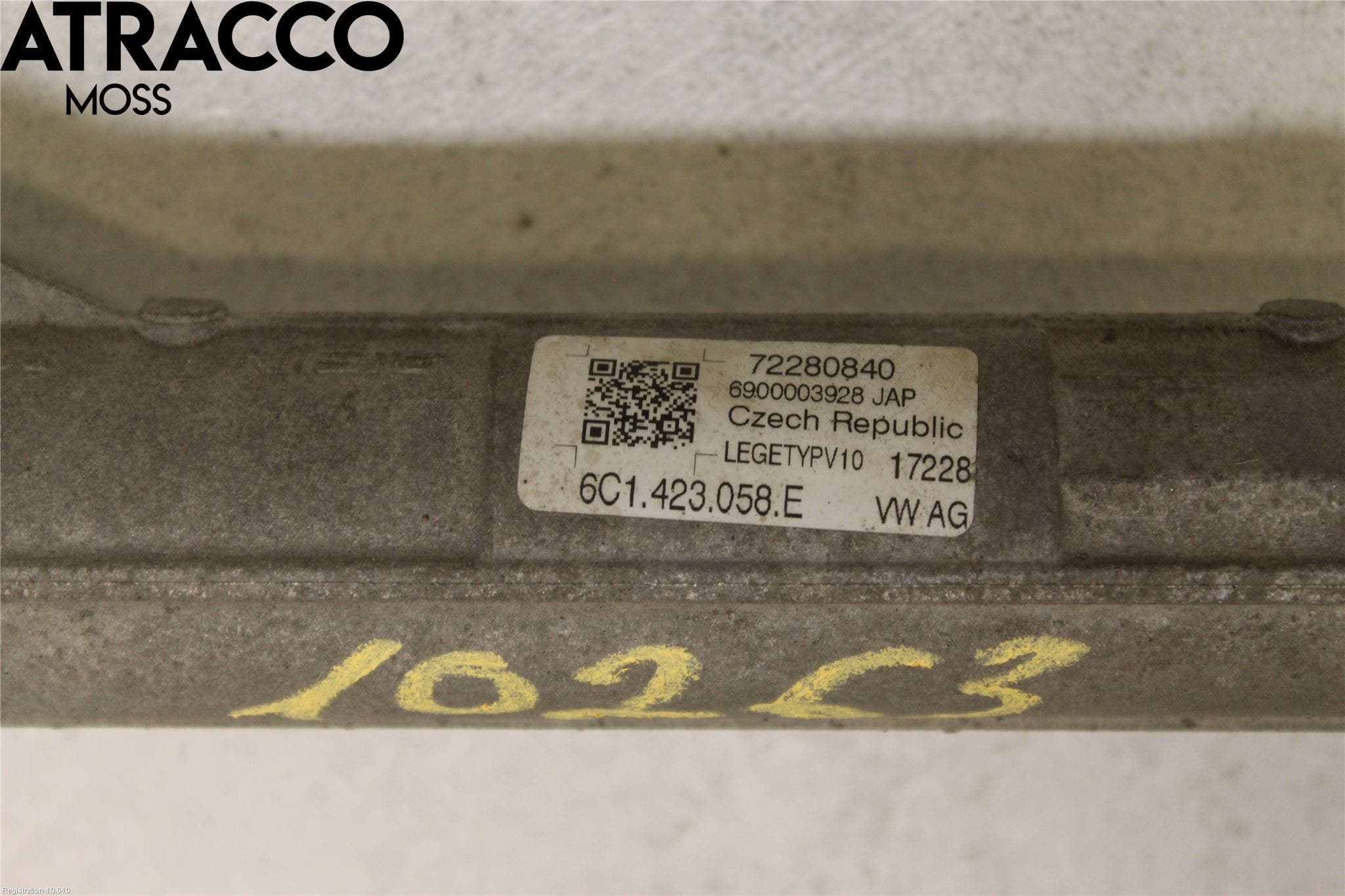 Skoda RAPID Servo Snekke - Tannstang