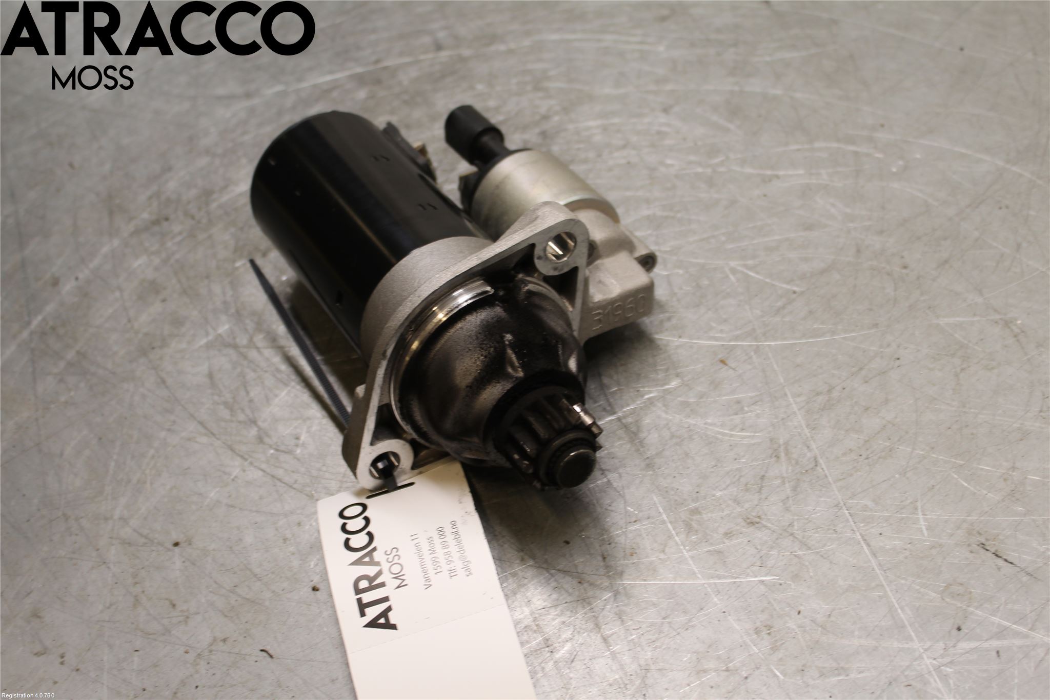 Volkswagen VW CADDY 16-20 Startmotor Diesel