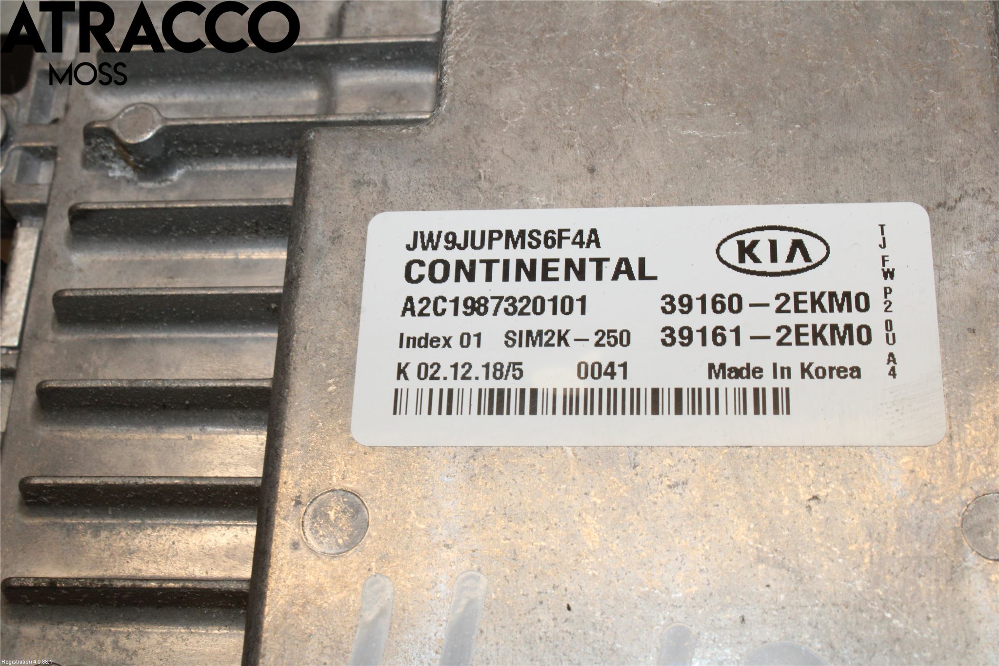 Kia OPTIMA 16-20 Styreenhet Innsprøytning