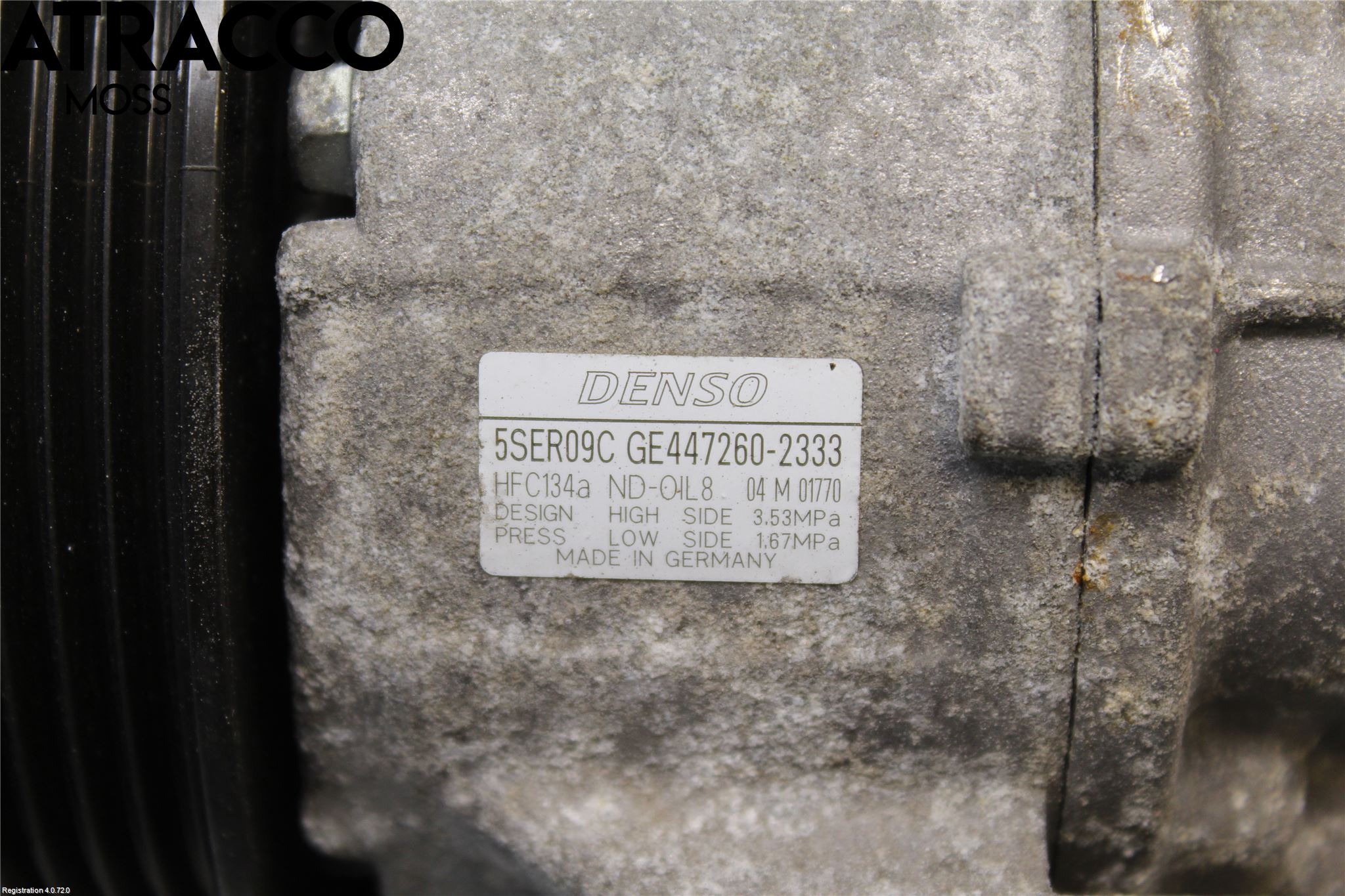 Toyota AURIS 10-12 Varme Ac Kompressor