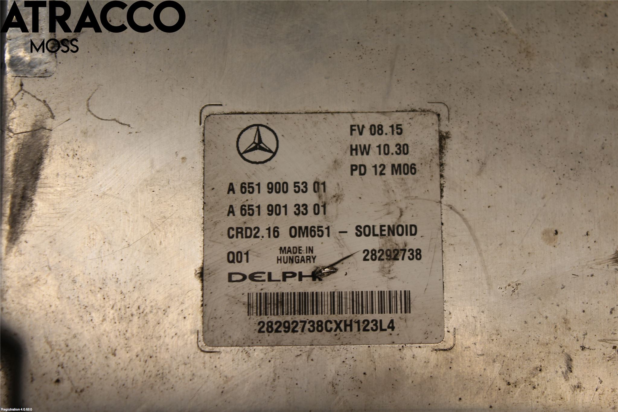 Mercedes-Benz MB E-KLASS (W212) 09-16 Styreenhet Innsprøytning