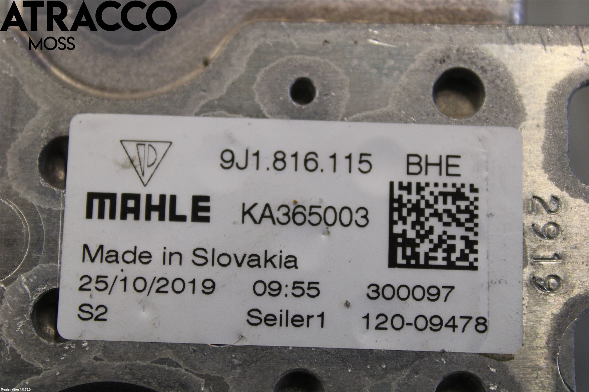 Porsche TAYCAN 20- Varmekammer - Veksler