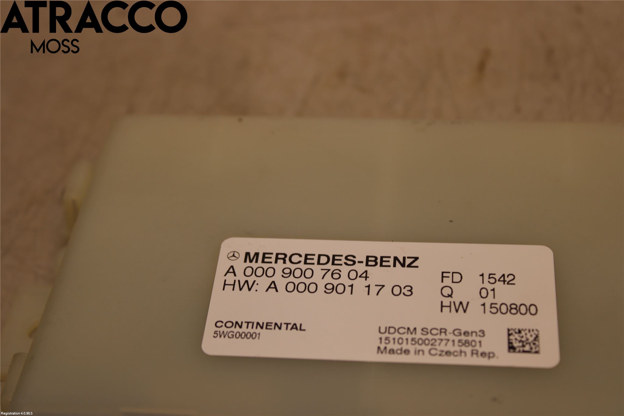 Mercedes-Benz MB E-KLASS (W213) 16-23 Styreenhet Eksosrensing