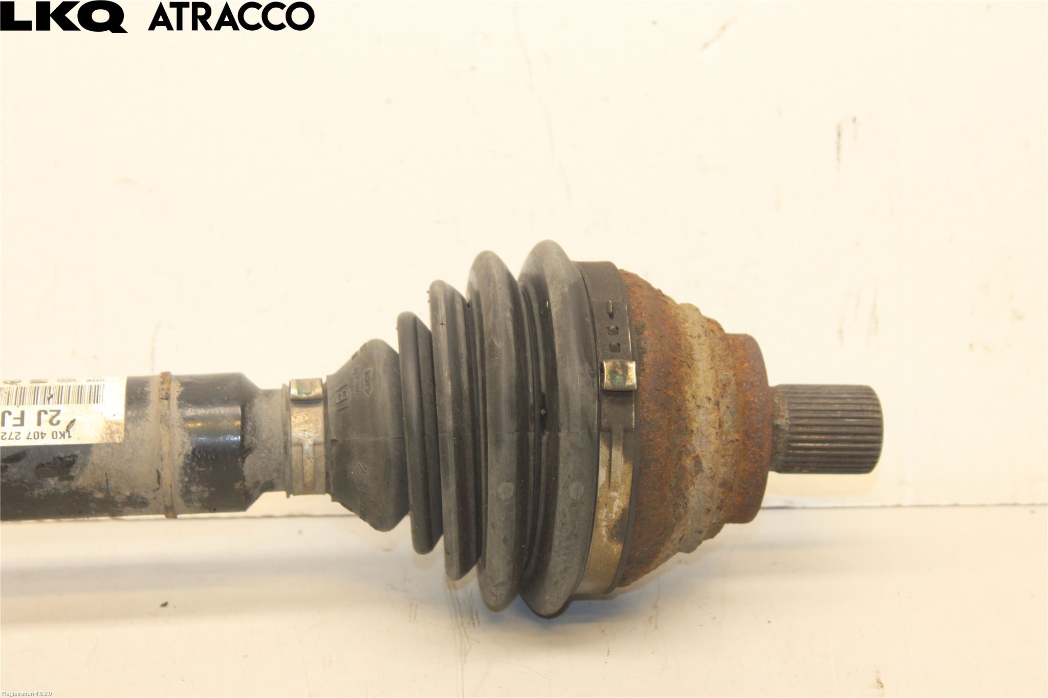 Audi A3/S3 05-13 Drivaksel Foran Kompl Høyre