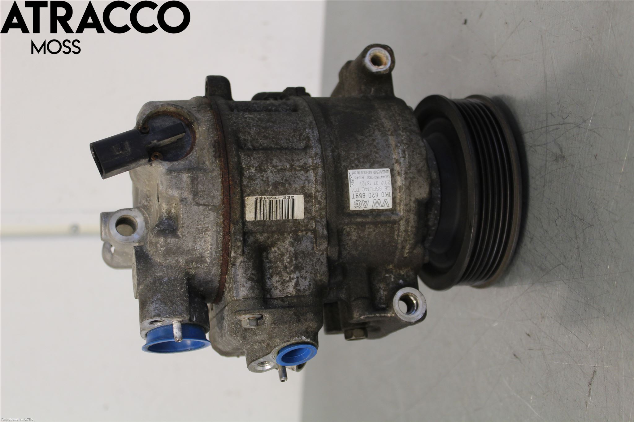 Volkswagen VW GOLF VI 09-13 Varme Ac Kompressor