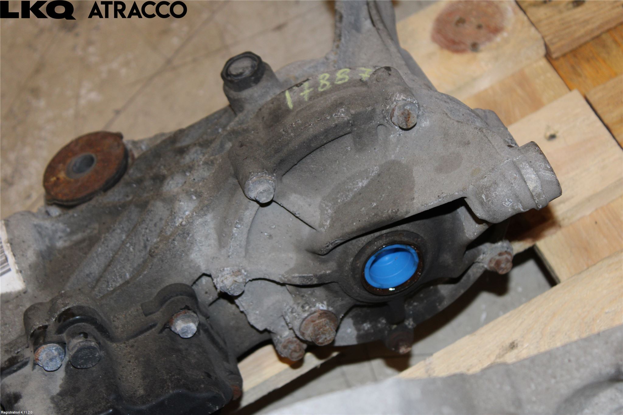 Volvo XC60 09-13 Bakaksel Kardang Bak -Diff