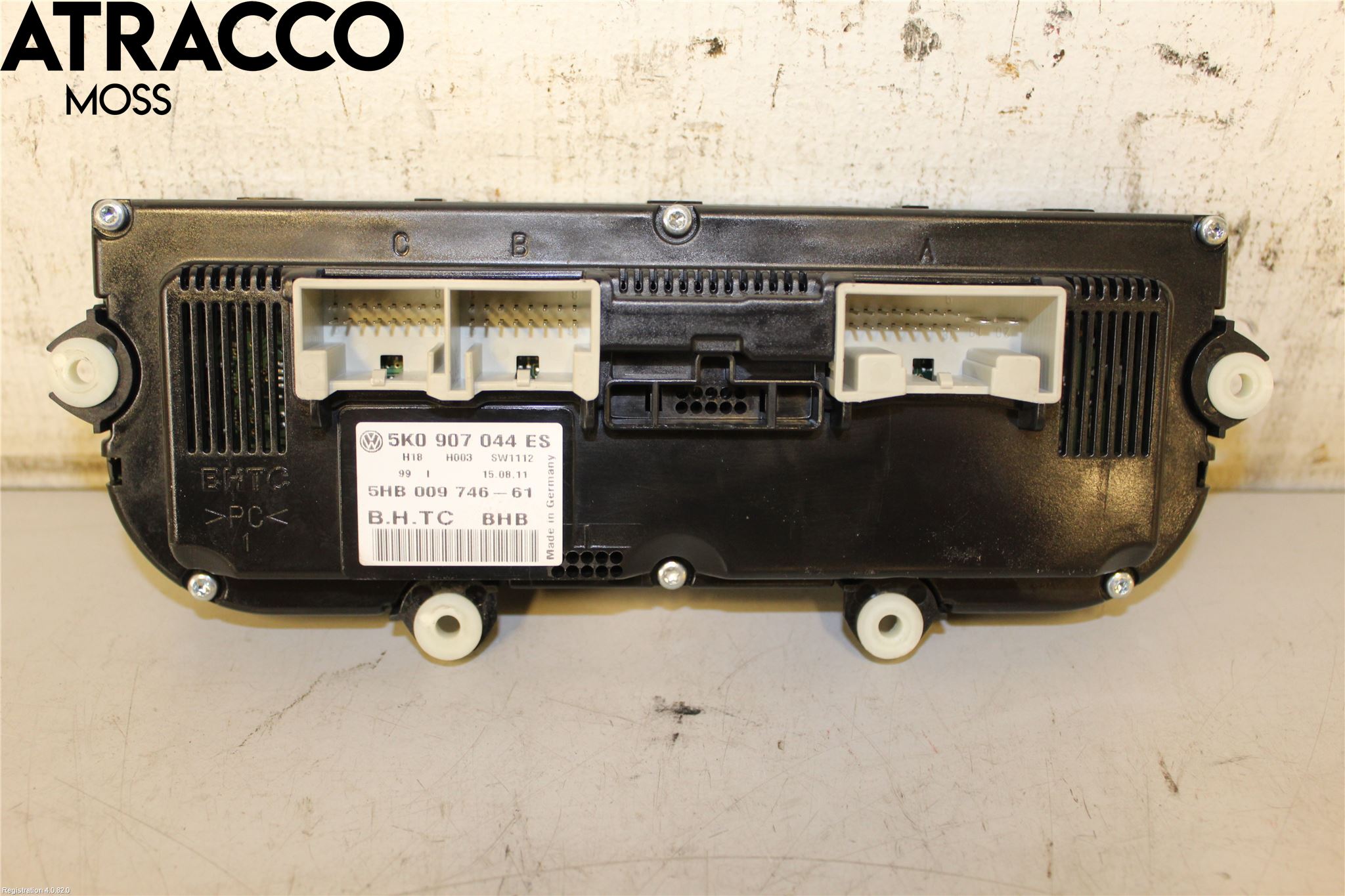 Volkswagen VW TOURAN 10-15 Varmeapparat Panel(Regulering)