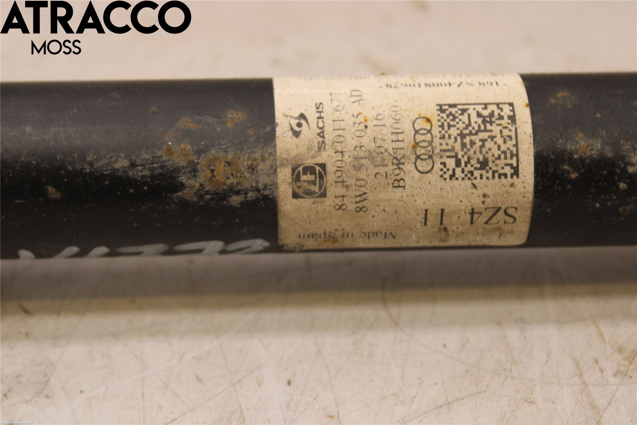 Audi A5 17- Støtdemper Bak