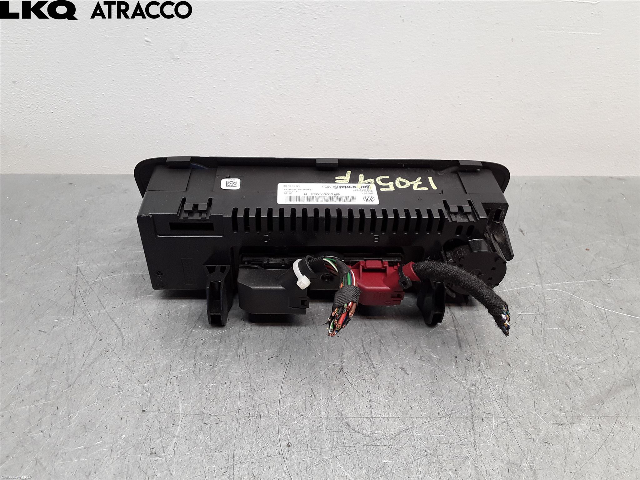 Volkswagen VW POLO 10-17 Varme Ac Betjening-Display