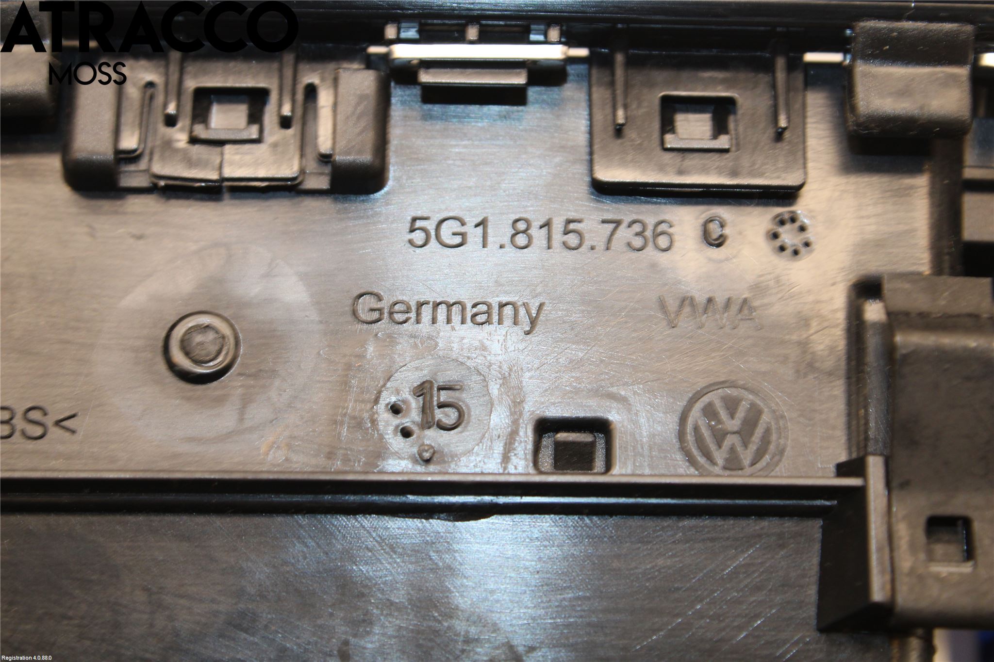 Volkswagen VW GOLF PLUS/CROSS GOLF 04-14 Dashbord Kanal - Dyse