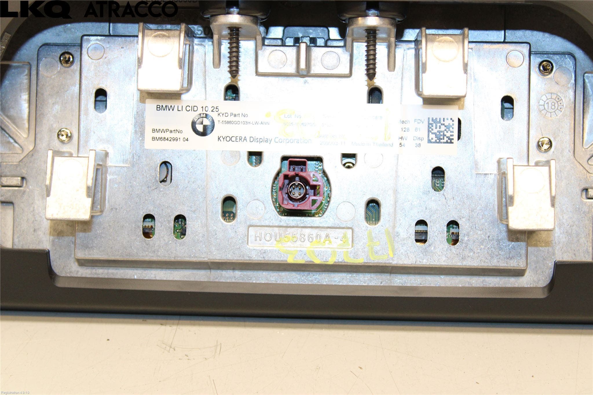 BMW i3 I01 13-22 Multifunktionsdisplay