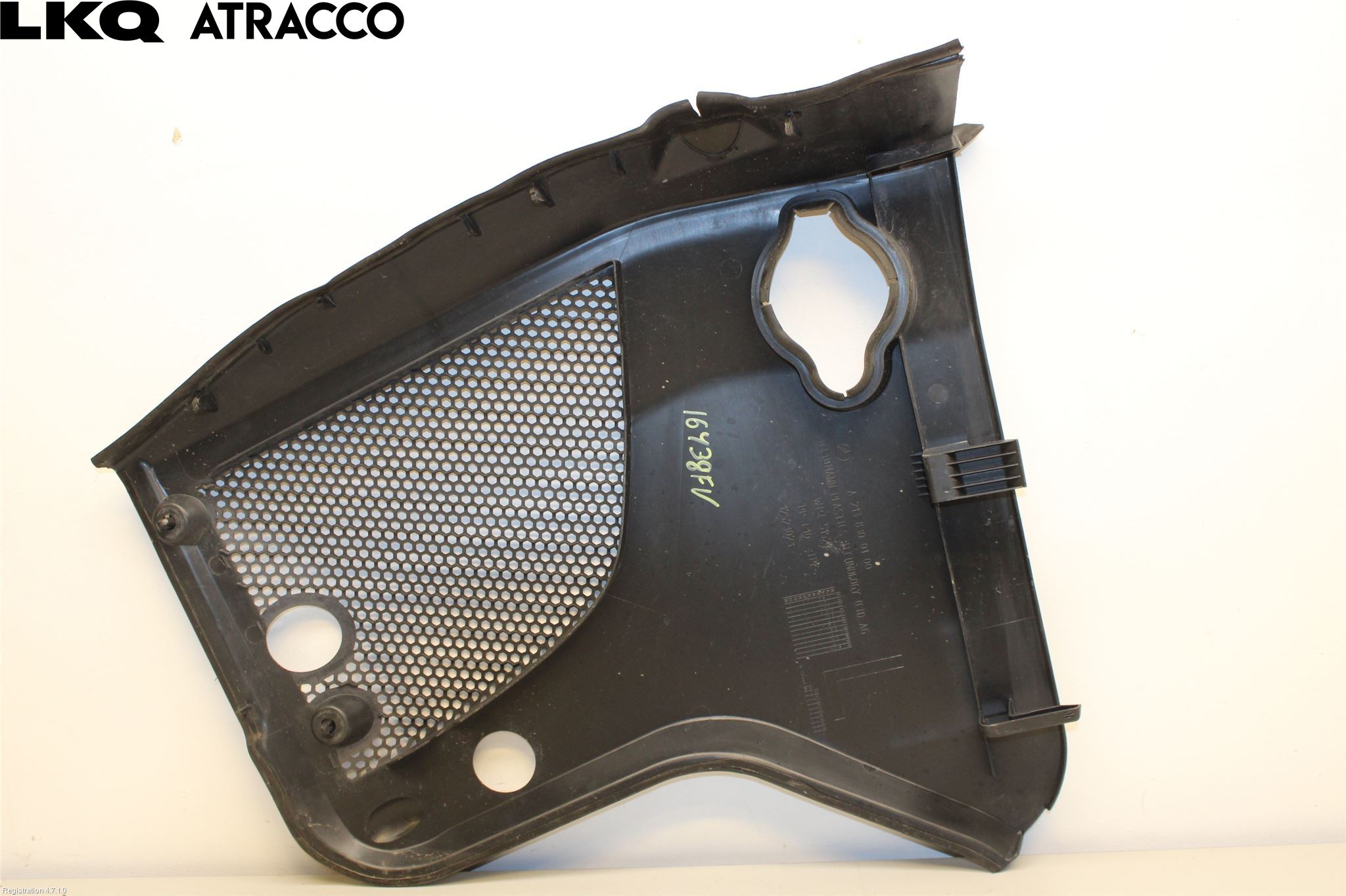 Mercedes-Benz MB E-KLASS (W213) 16-23 Visker Deksel-Grill-Under Frr