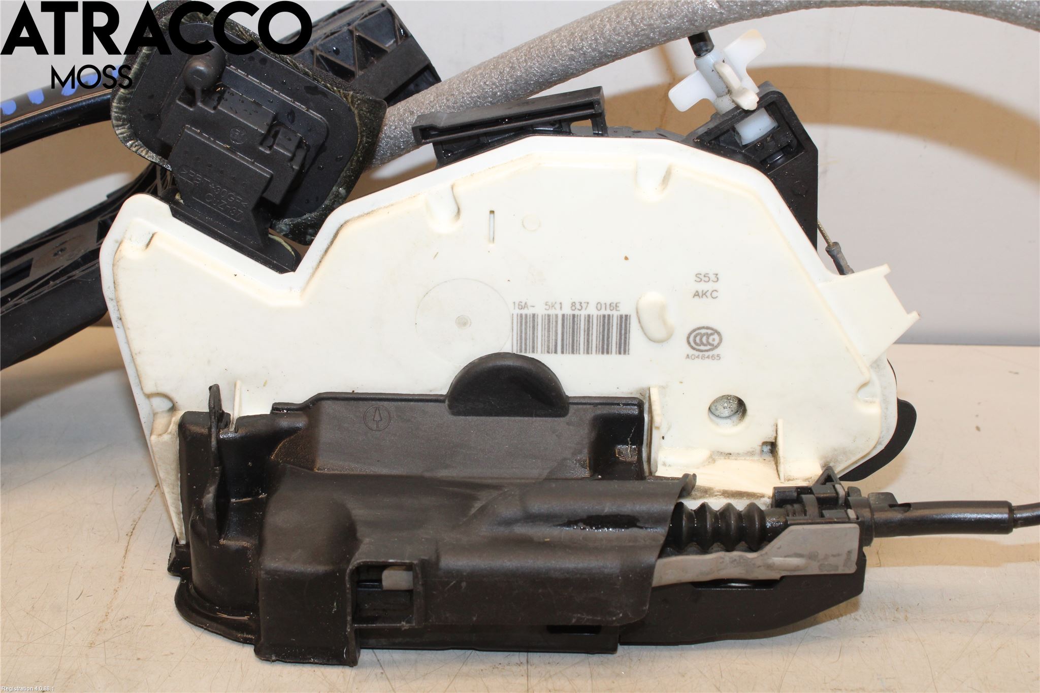 Volkswagen VW POLO 10-17 Dørlås - Låsekasse