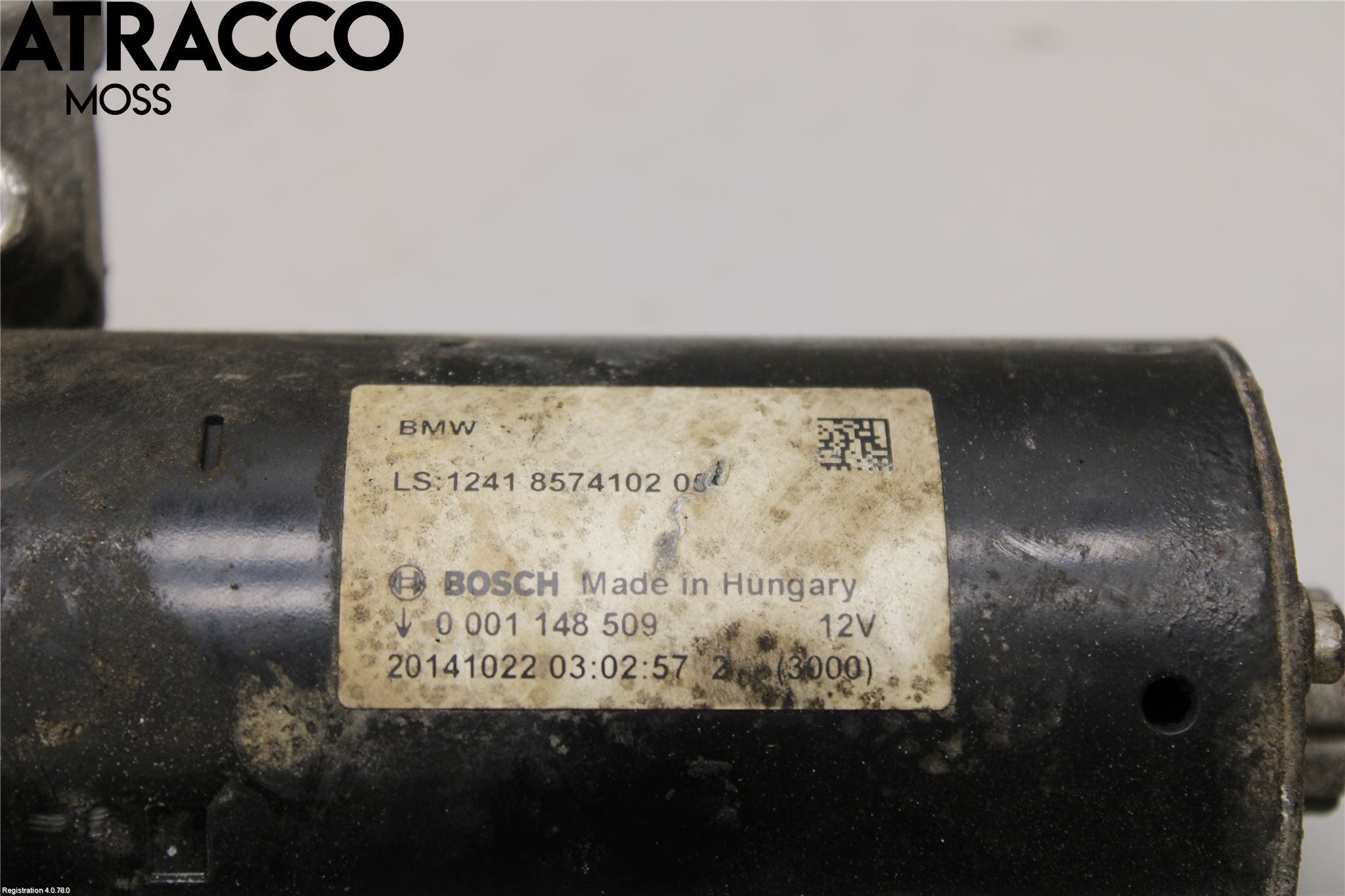 BMW 3 F30/F31/F80 12-19 Startmotor Diesel