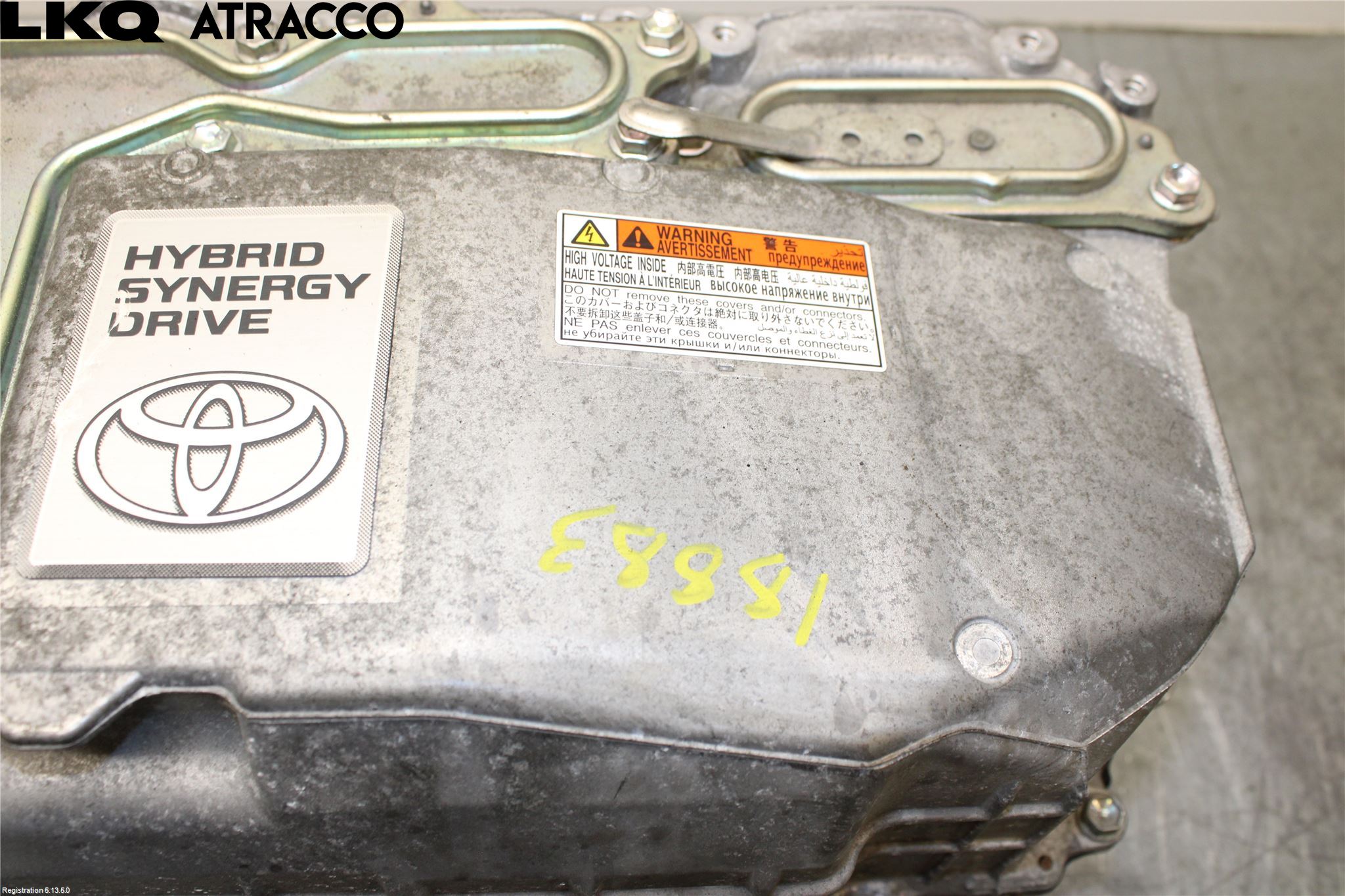 Toyota YARIS XP130 12-14 Inverter Hybrid